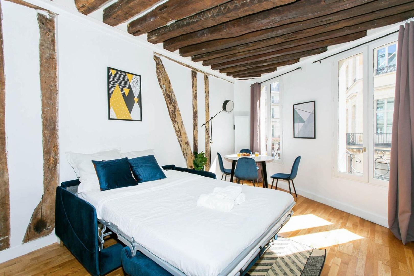 Apartment Bnbnook - Elegant 1br Near Louvre And Palais Royal Paris