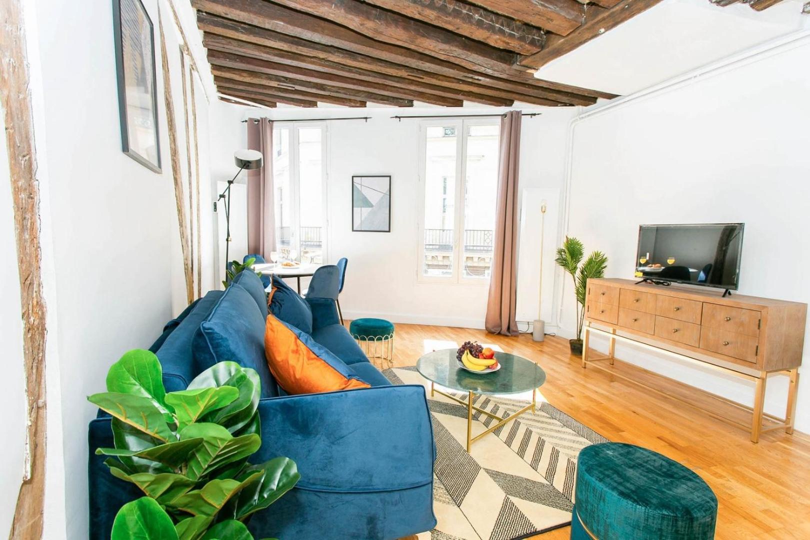 Apartment Bnbnook - Elegant 1br Near Louvre And Palais Royal Paris