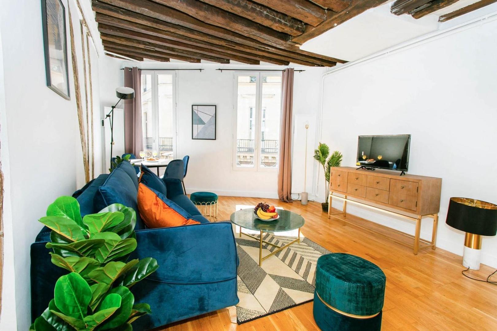 Bnbnook - Elegant 1br Near Louvre And Palais Royal