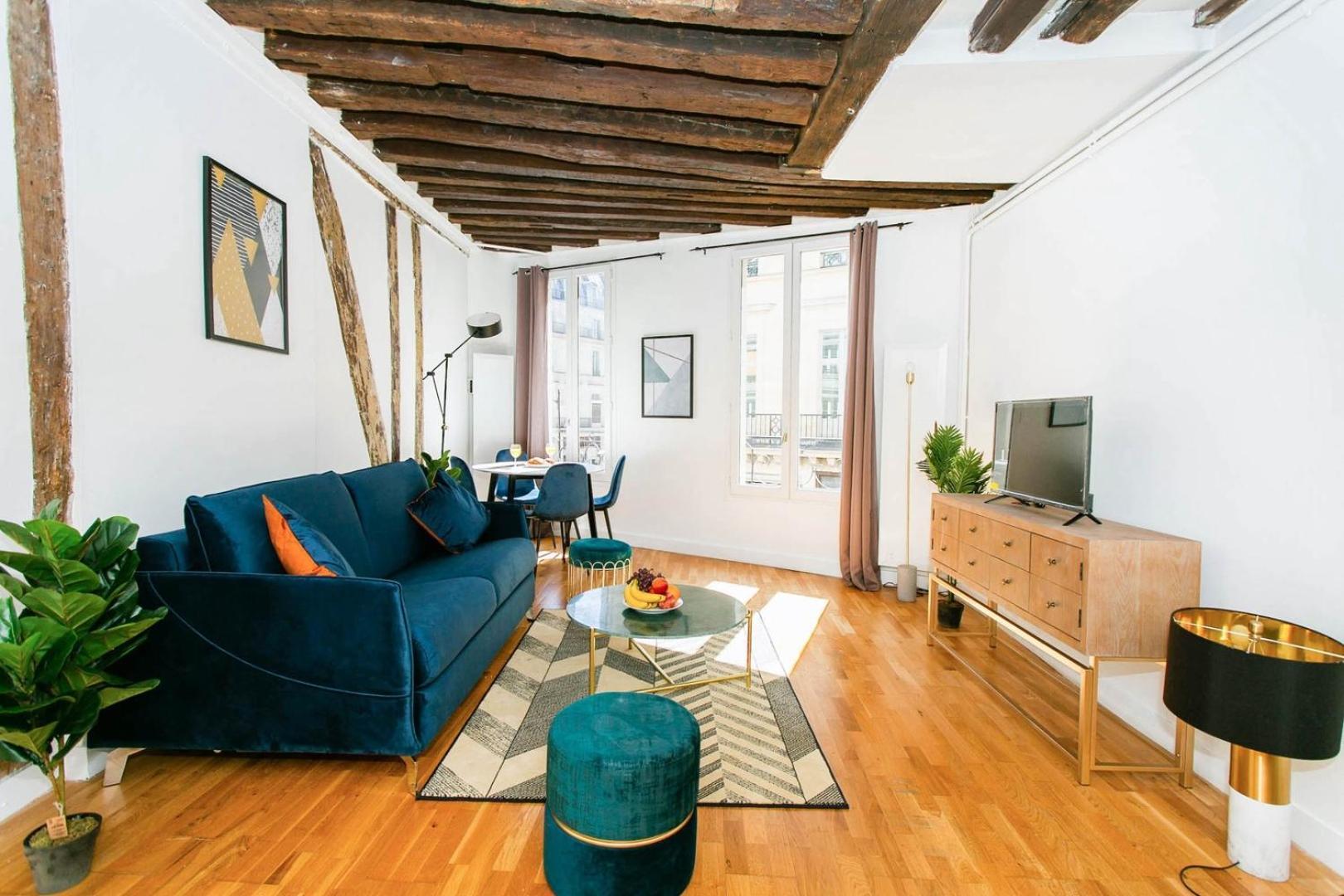 Apartment Bnbnook - Elegant 1br Near Louvre And Palais Royal Paris