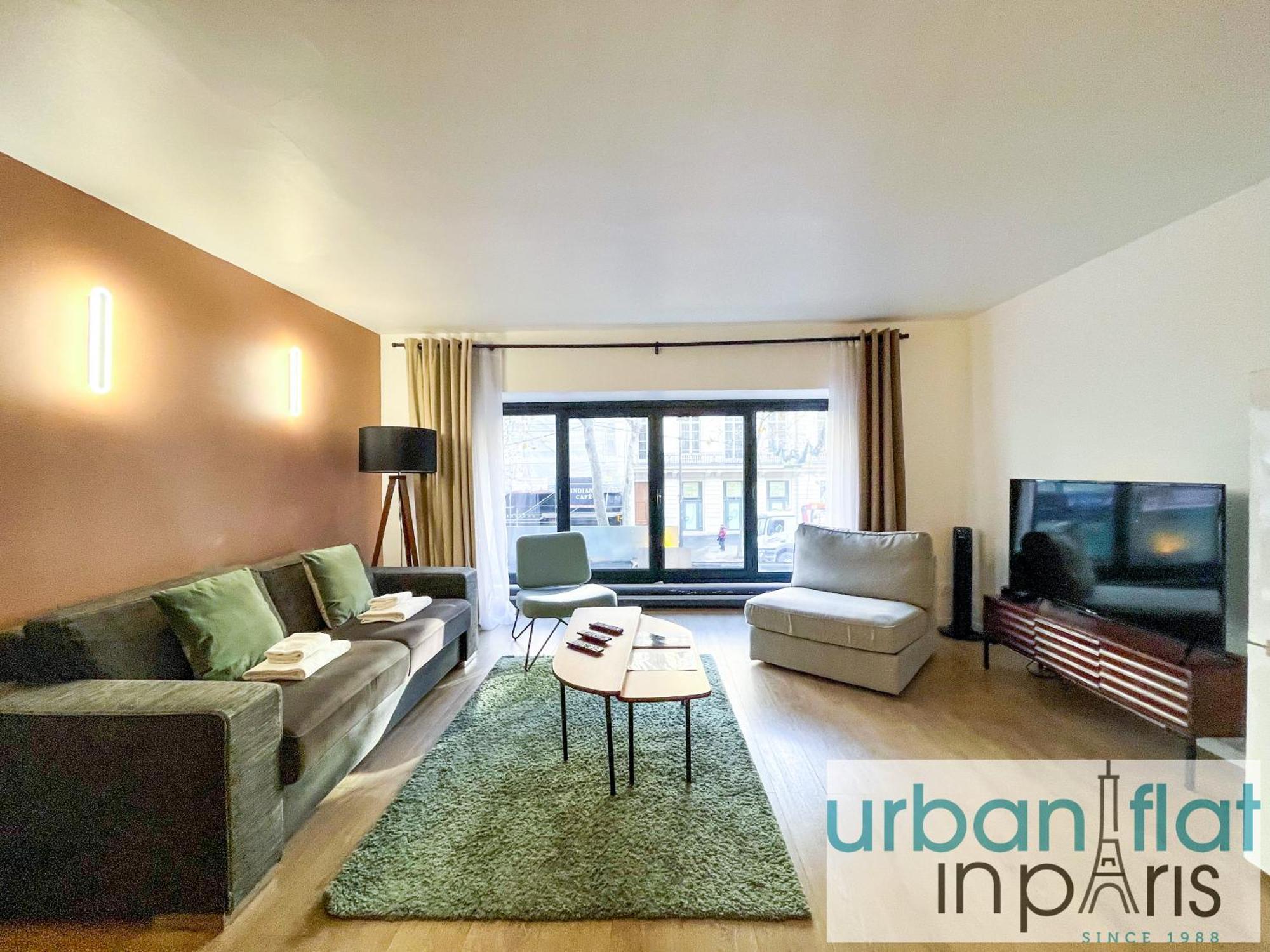 Apartment Urban Flat 194 - Spacious 3 Bedroom Montmartre