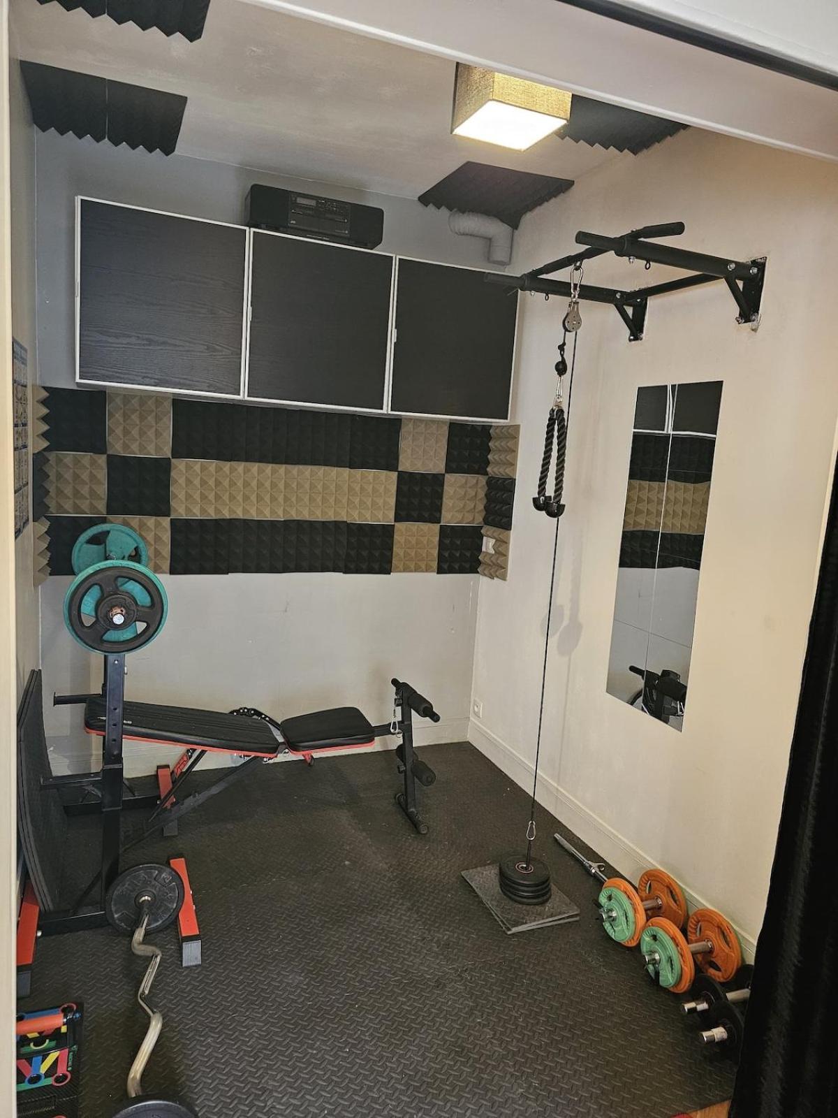 Apartment Montmartre Beautiful 67 M2 With Gym & Balcony