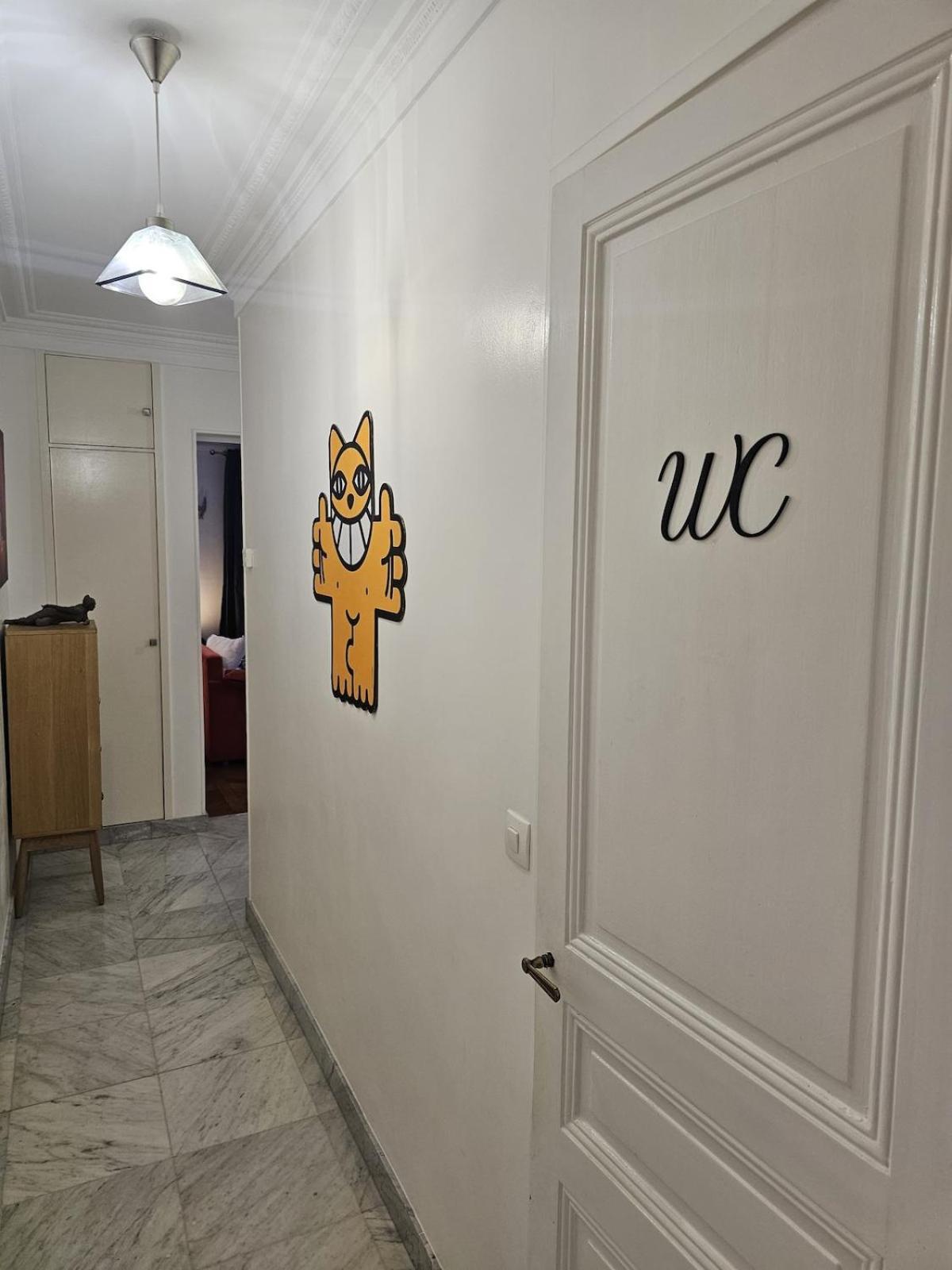 Apartment Montmartre Beautiful 67 M2 With Gym & Balcony