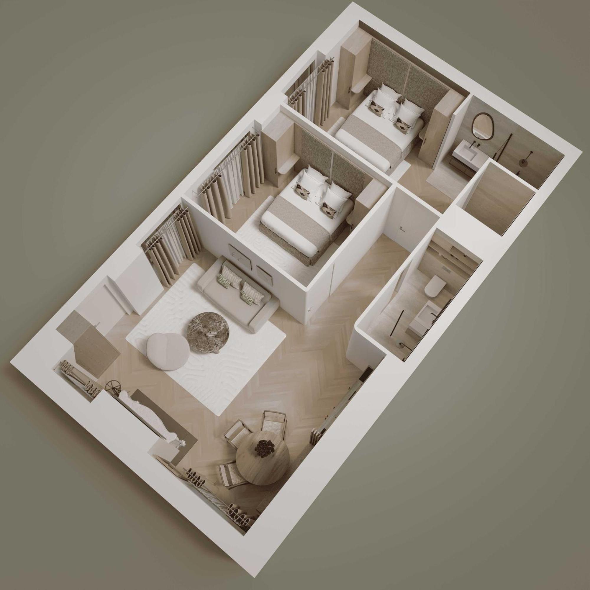Elegant Apartment- 2br-6p- Le Marais *