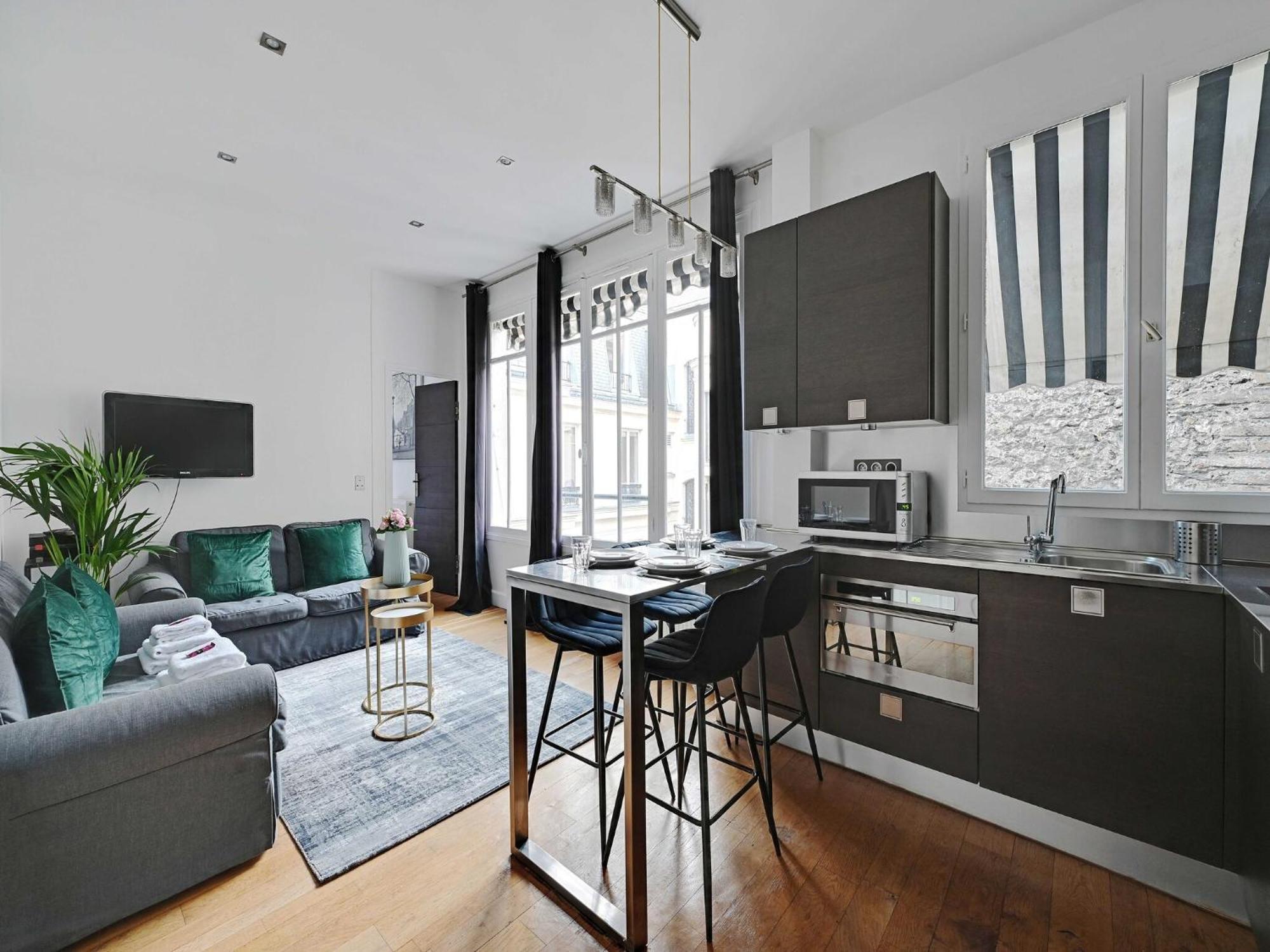 And Quiet 1bdr 8th - Bail Mobilite Apartamento Paris
