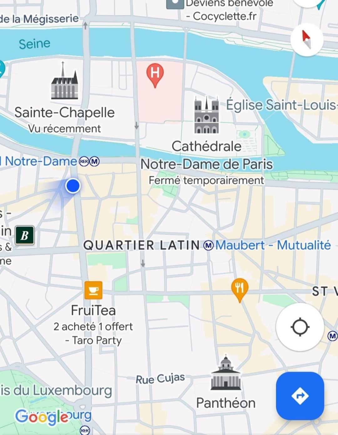 Haussmannien Saint Michel Notre Dame Appartement Paris