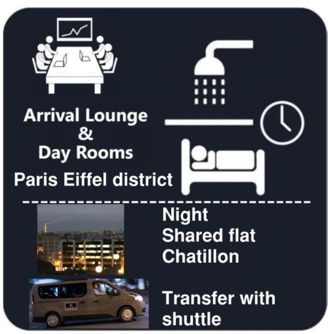 Homestay Eiffel Citea Dayroom Espace Sans Nuitee Et Partagee Chatillon Nuitee -- Repos Journee Ou Espace Travail 8-19h Proche Tour Eiffel Ou Usage Bureau A L'heure En Journee -- Nuitee Chatillon Avenue