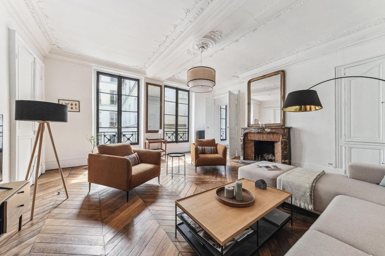 Apartment Bnbnook - Luxury 4br 2ba - De & Louvre Paris