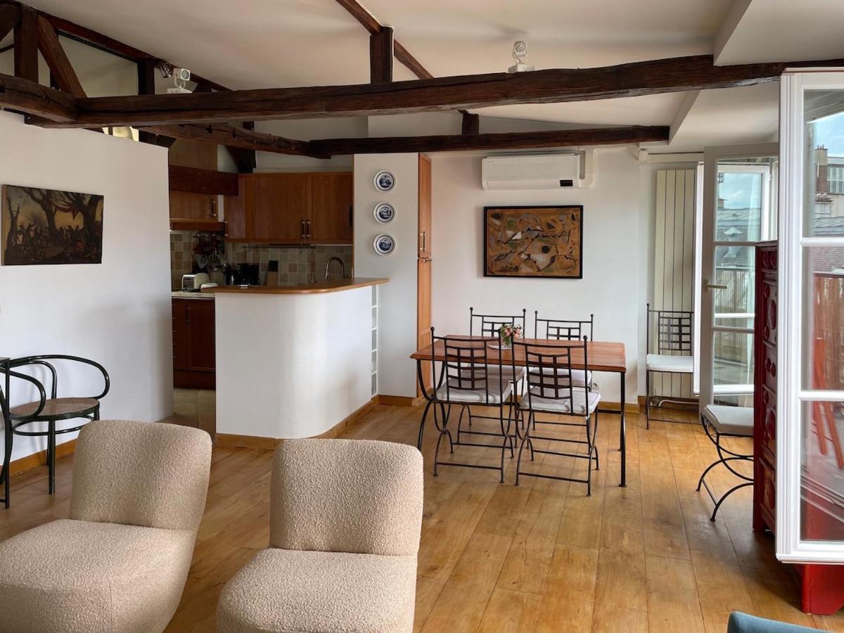 Odeon 1 Bedroom, Ac, Lift, Terrace, Garage Paris