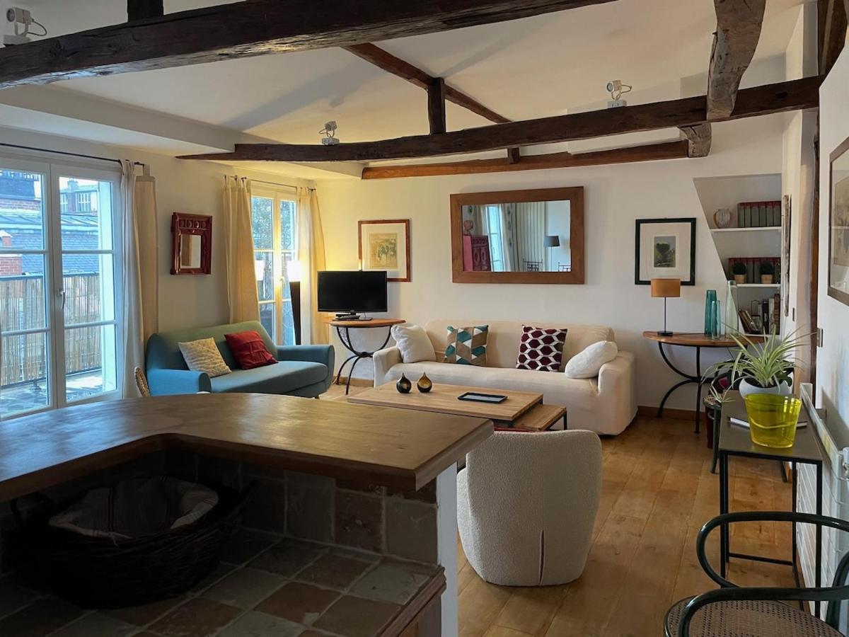 Odeon 1 Bedroom, Ac, Lift, Terrace, Garage Apartment Paris
