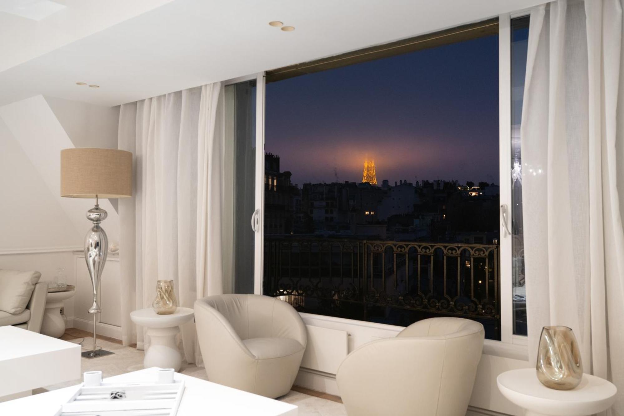 Palais Prive Luxe Vue Tour Eiffel Confort Exclusif Appartement