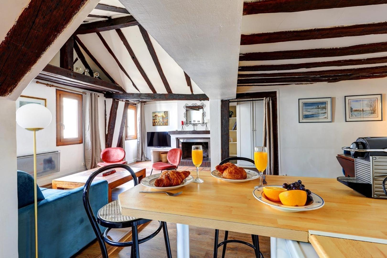 Apartment Bnbnook - Stylish 2br - Ile St-louis - Notre-dame