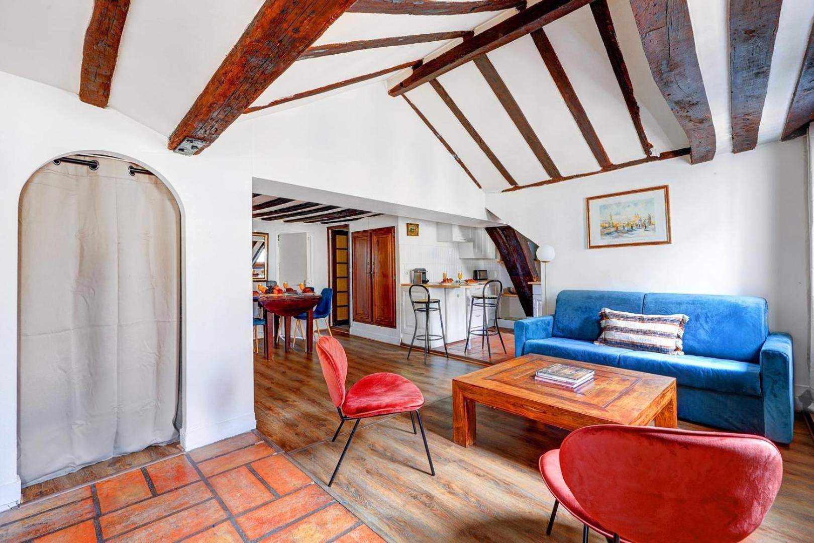 Apartment Bnbnook - Stylish 2br - Ile St-louis - Notre-dame *