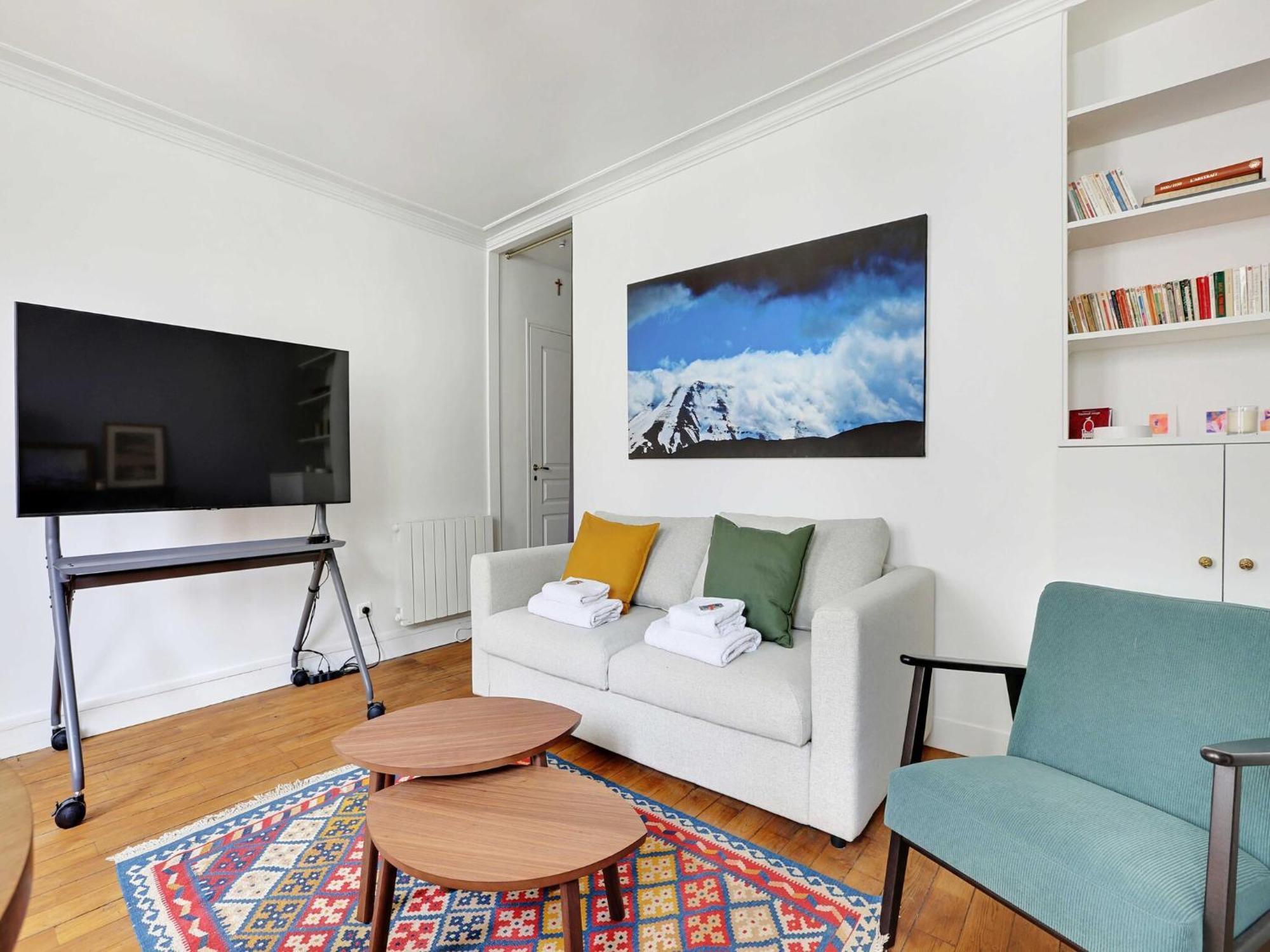 Peaceful - 1bd 4p - Palais Royal Louvre *