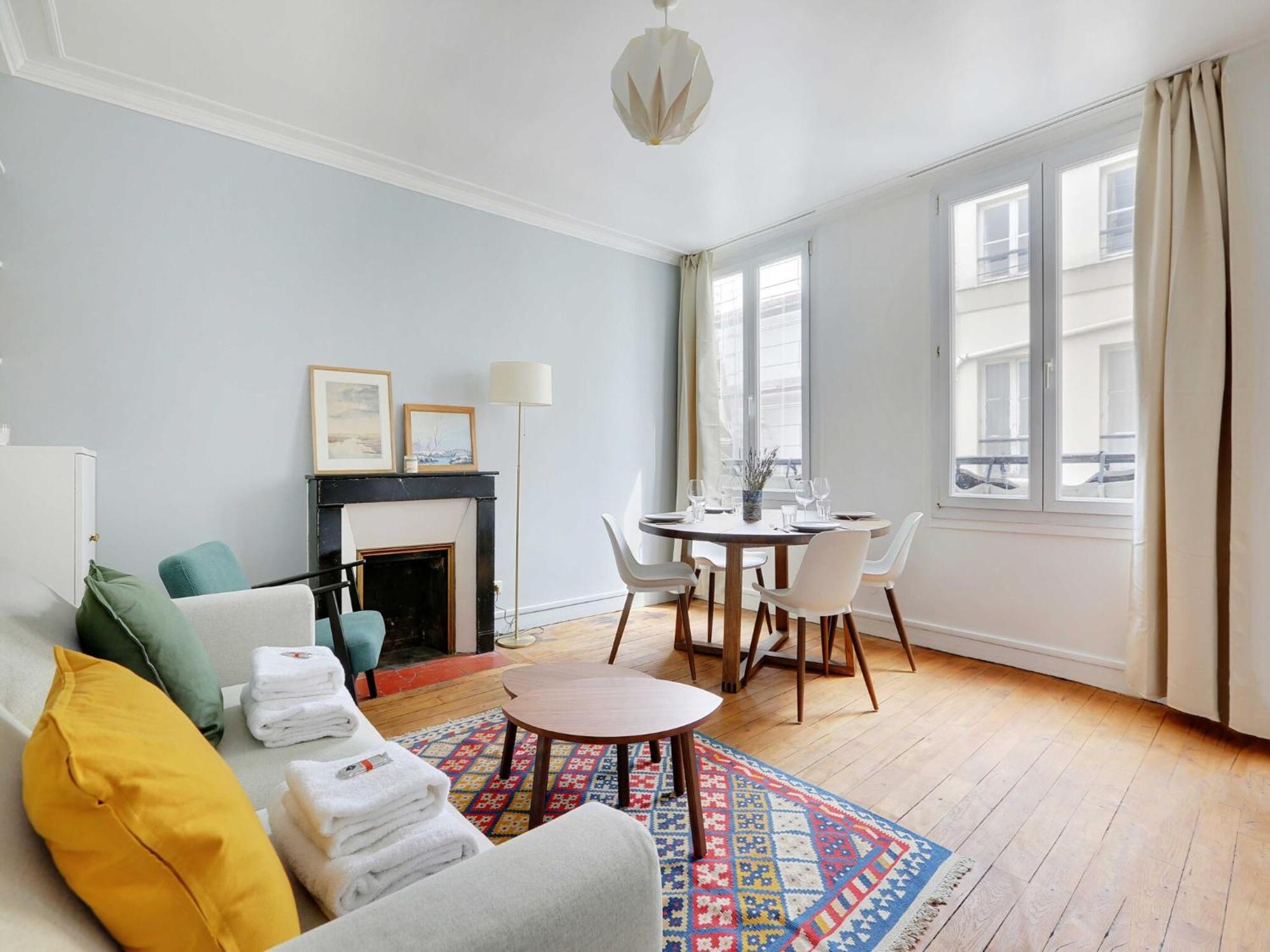 Peaceful - 1bd 4p - Palais Royal Louvre Apartment *