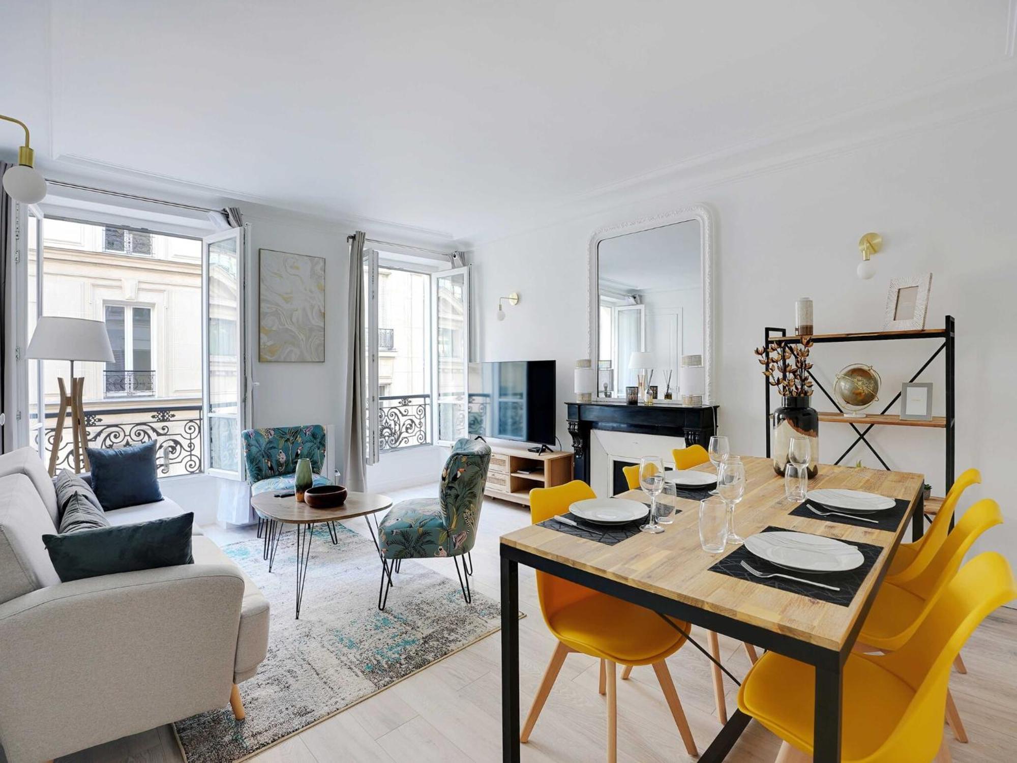 Apartamento Superb For 4 Pers - Arc De Triomphe-bail Mobility Paris
