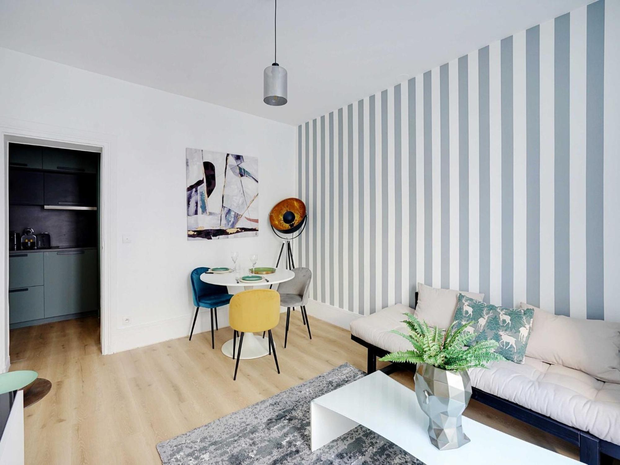 Apartment Charming 1bdr 2p Near Parc Monceau *