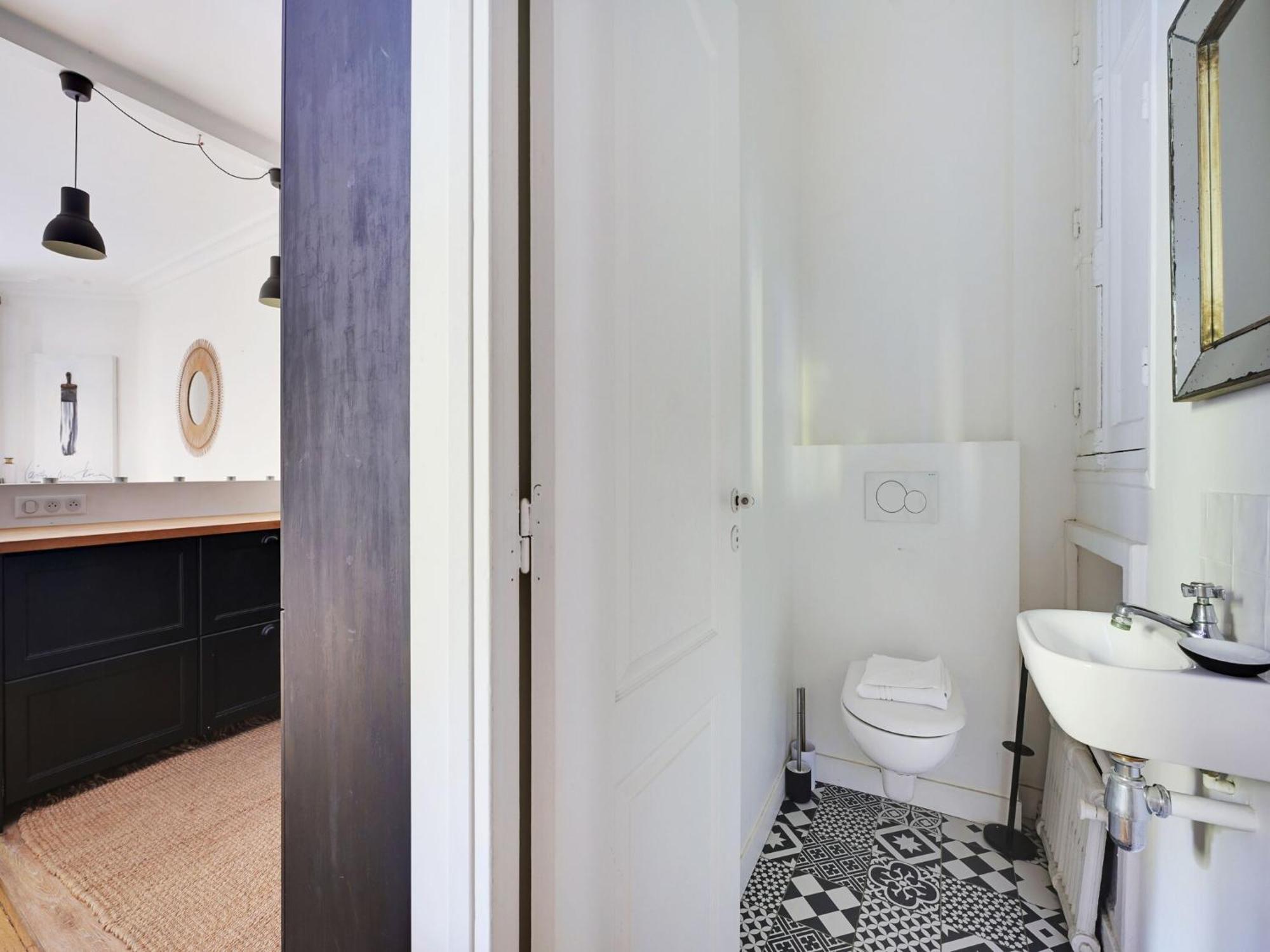 Apartment Appt Garden 3 Bdr 6p - Mirabeau - Auteuil Paris