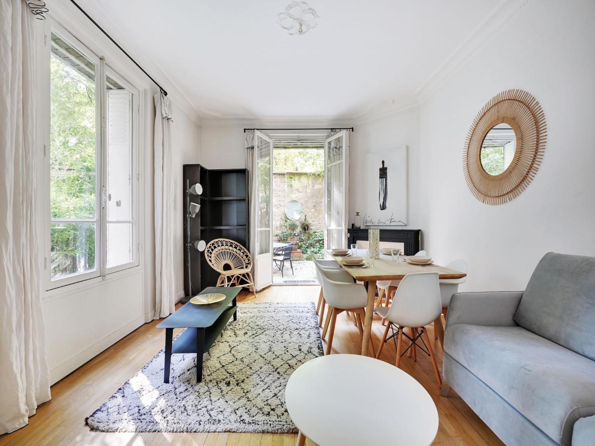 Apartment Appt Garden 3 Bdr 6p - Mirabeau - Auteuil