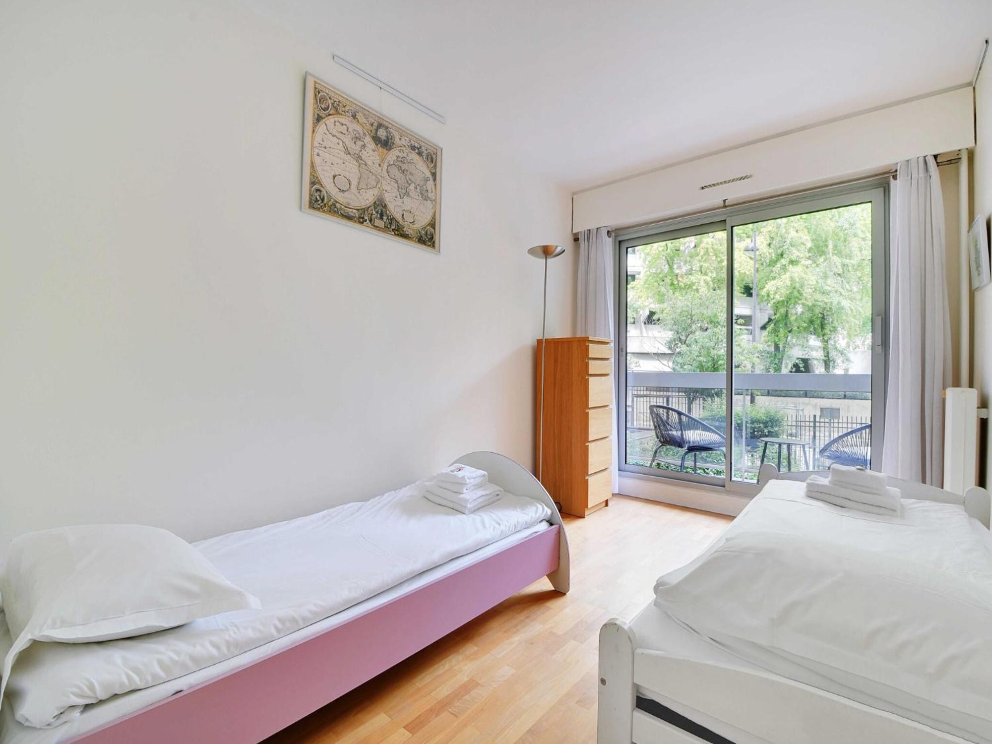 Cosy With Balcony- 3br 5p- Tour-eiffel *