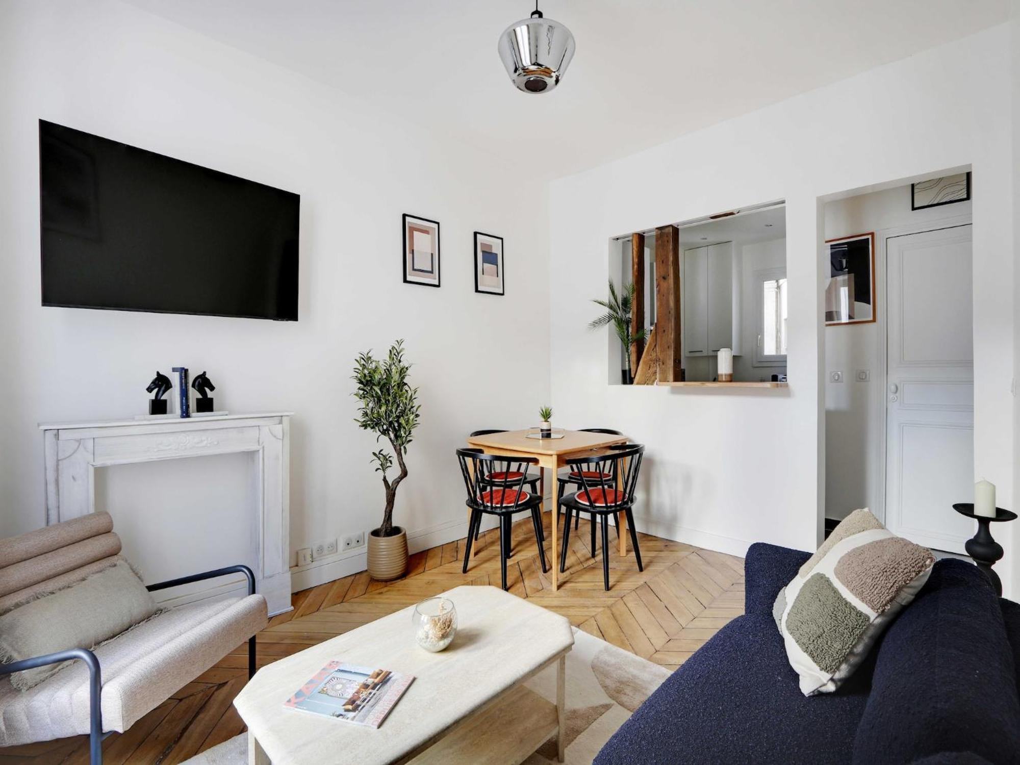 Apartment Charming Flat 1bdr 2p - Voltaire Bastille Paris