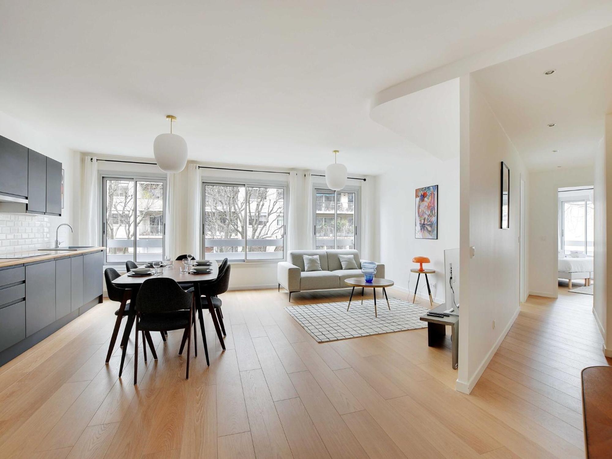 Apartment Superb 2 Bedroom 4p Alesia