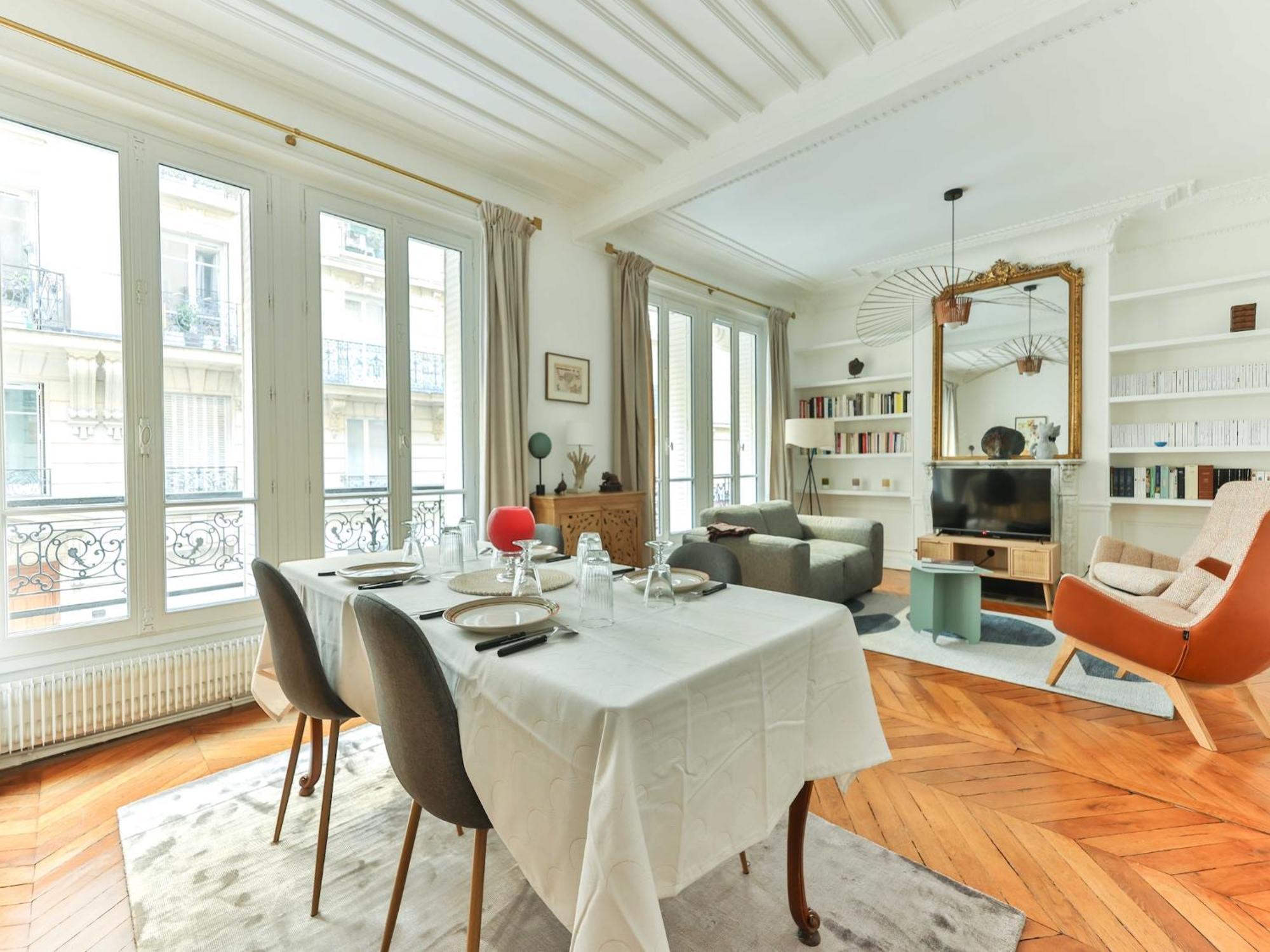 Bright, Modern Apartment- 14 Arrd- Mobility Lease Paris