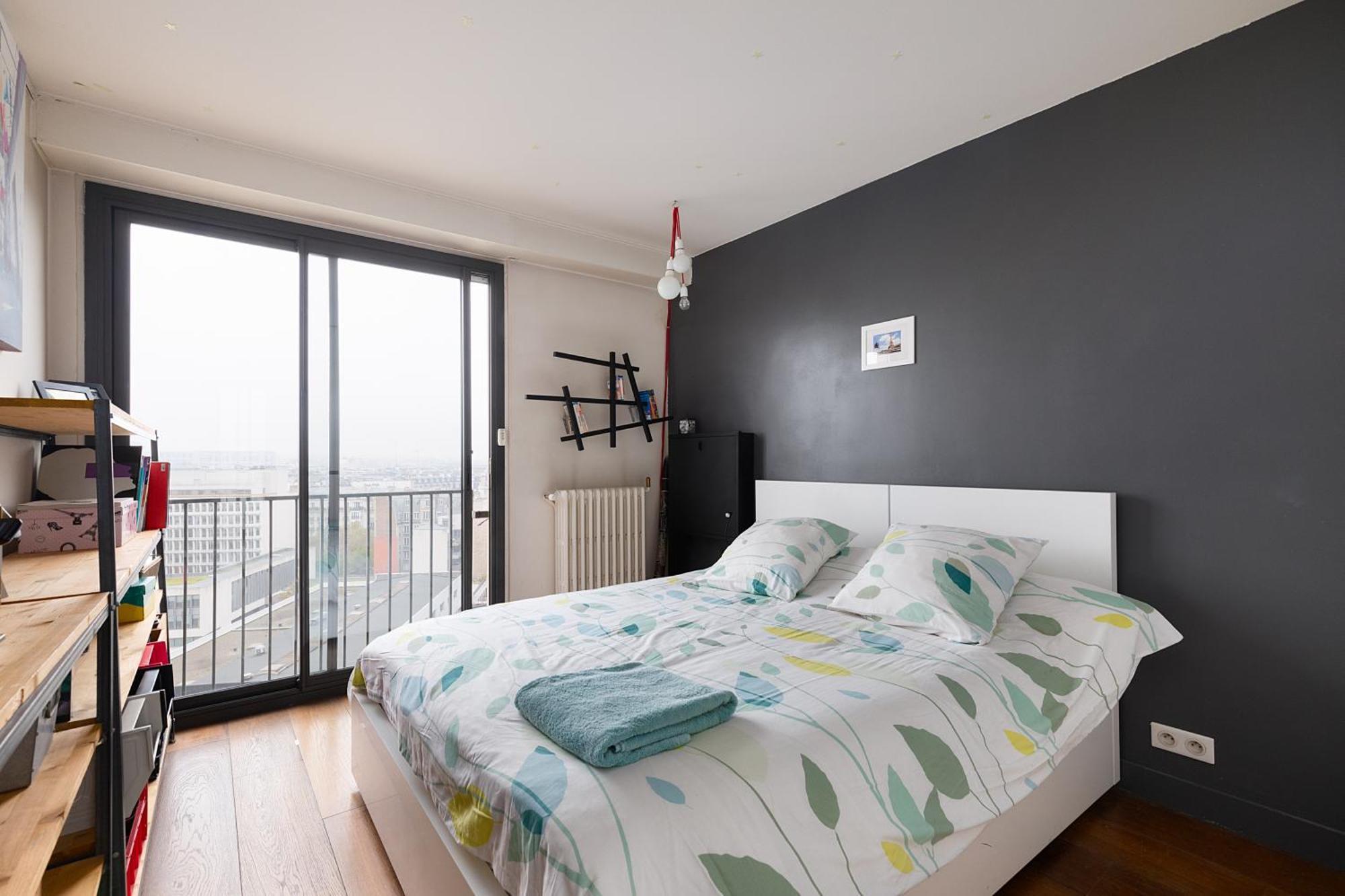 Floor With Eiffel Tower View And Roof