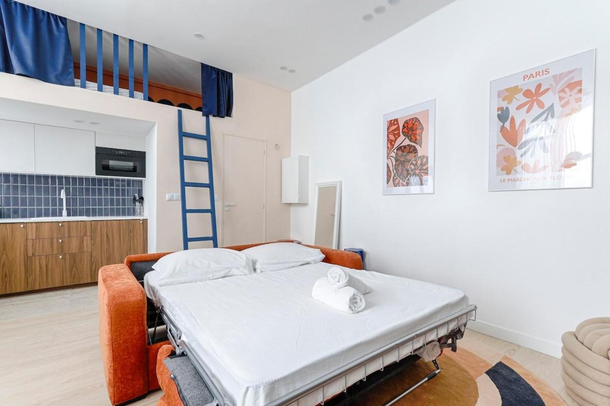 Apartment Chapelle Ordener Cosy Mezzanine 4p Paris