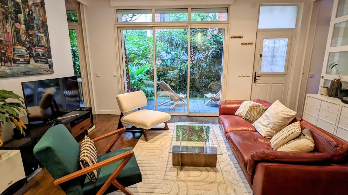 Apartment Beautiful With Private Garden Paris