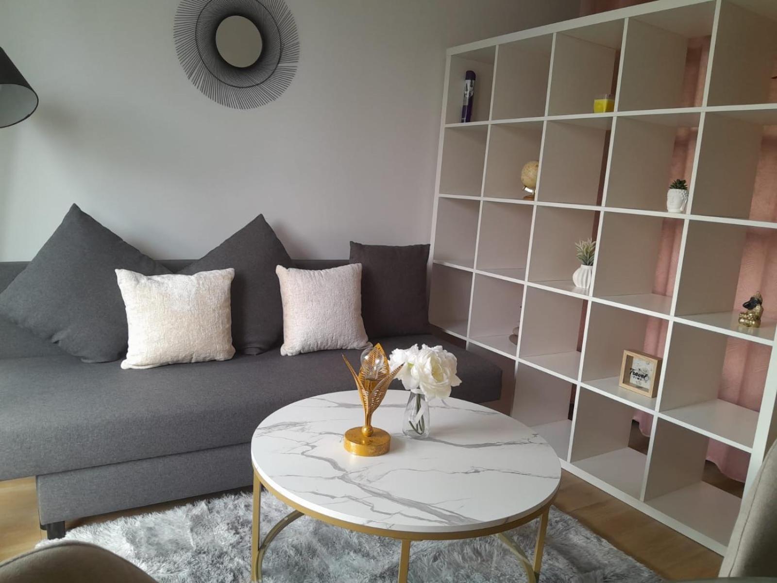 In The Center Of Apartment