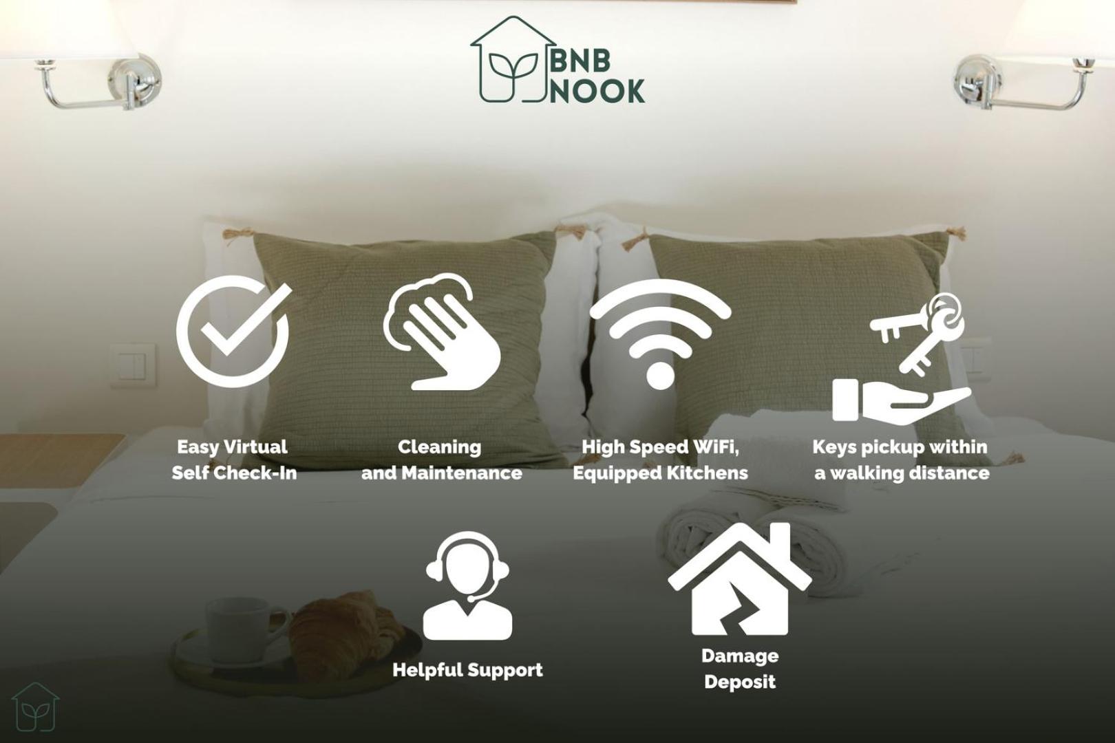 Bnbnook - Chic 1br With Balcony - Latin Quarter *