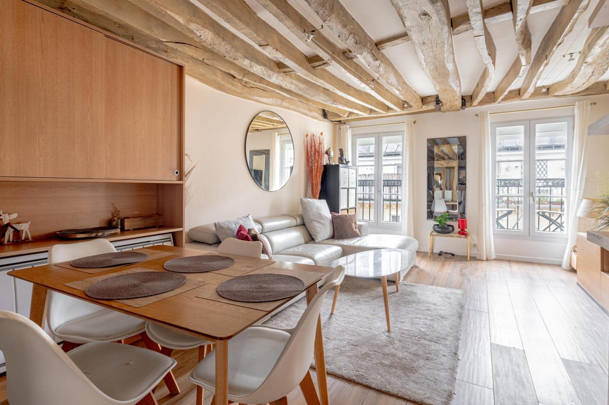Heart Of Paris, Montorgueil, Charming Duplex *