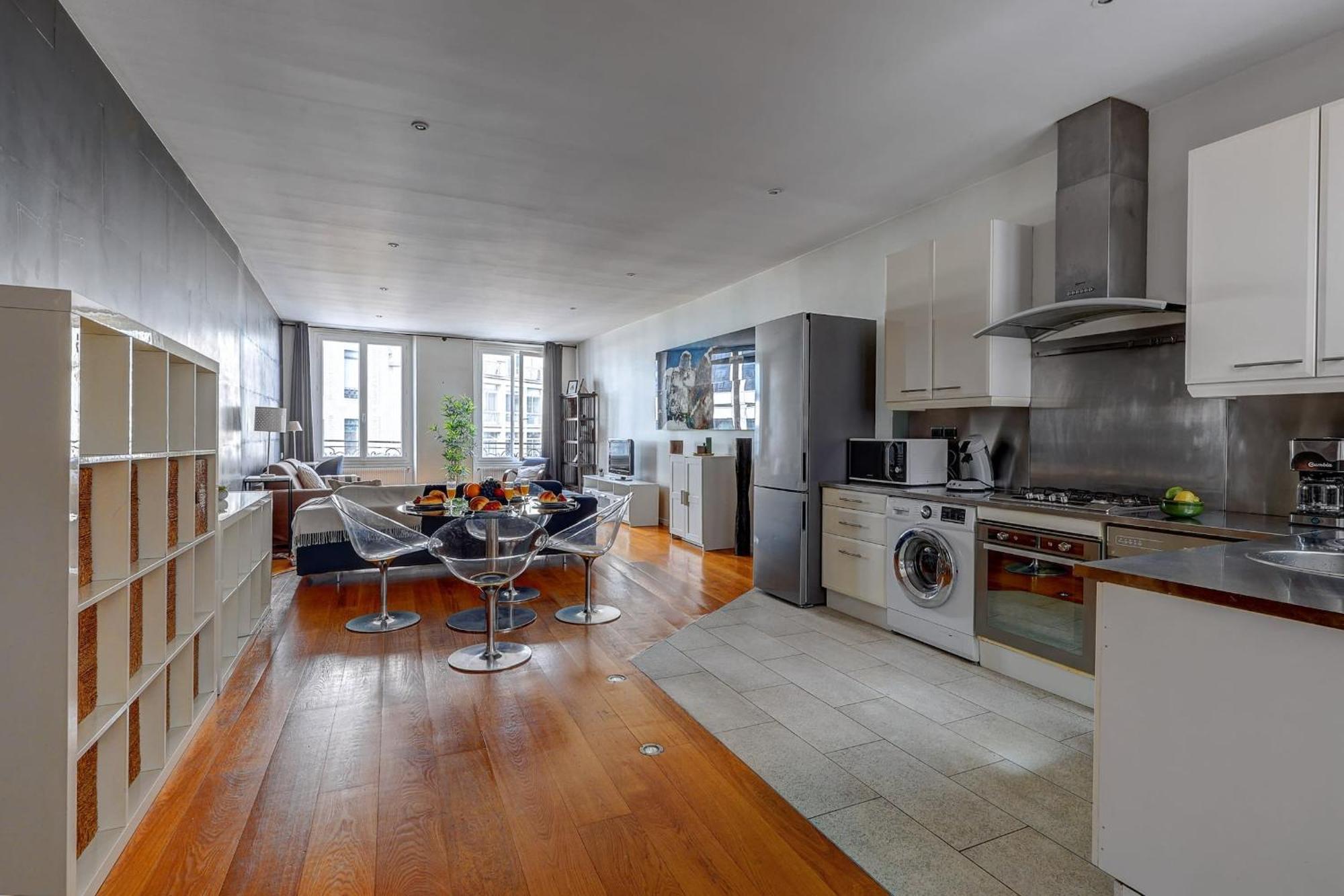 Bnbnova - Les Halles & Montorgueil - 1br Apartamento Paris