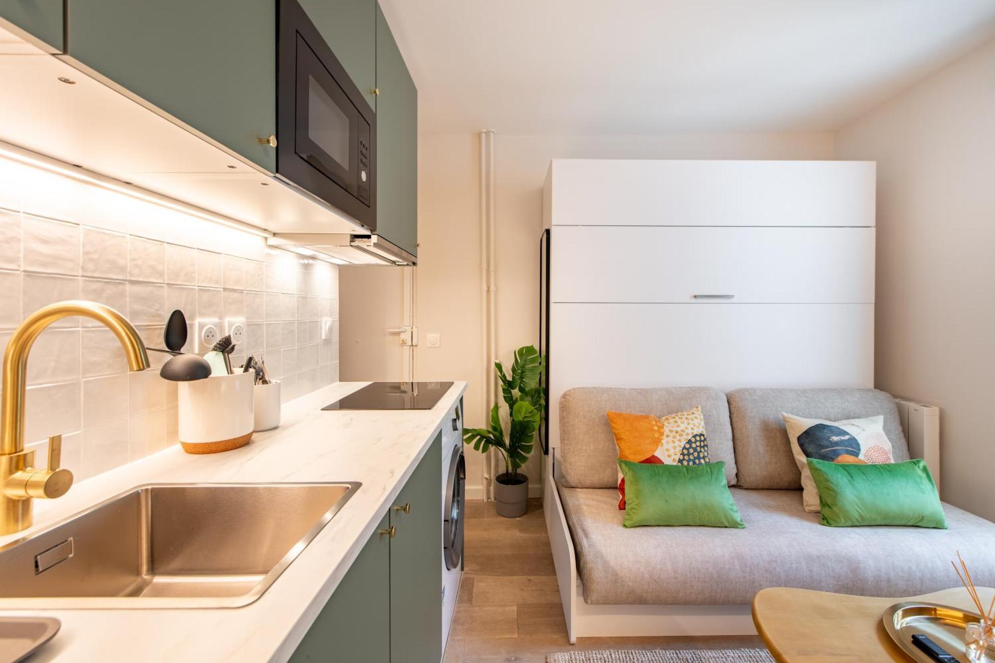 Apartment Stunning Tiny - 5 Min To Eiffel Tower - Sleeps 2p Paris
