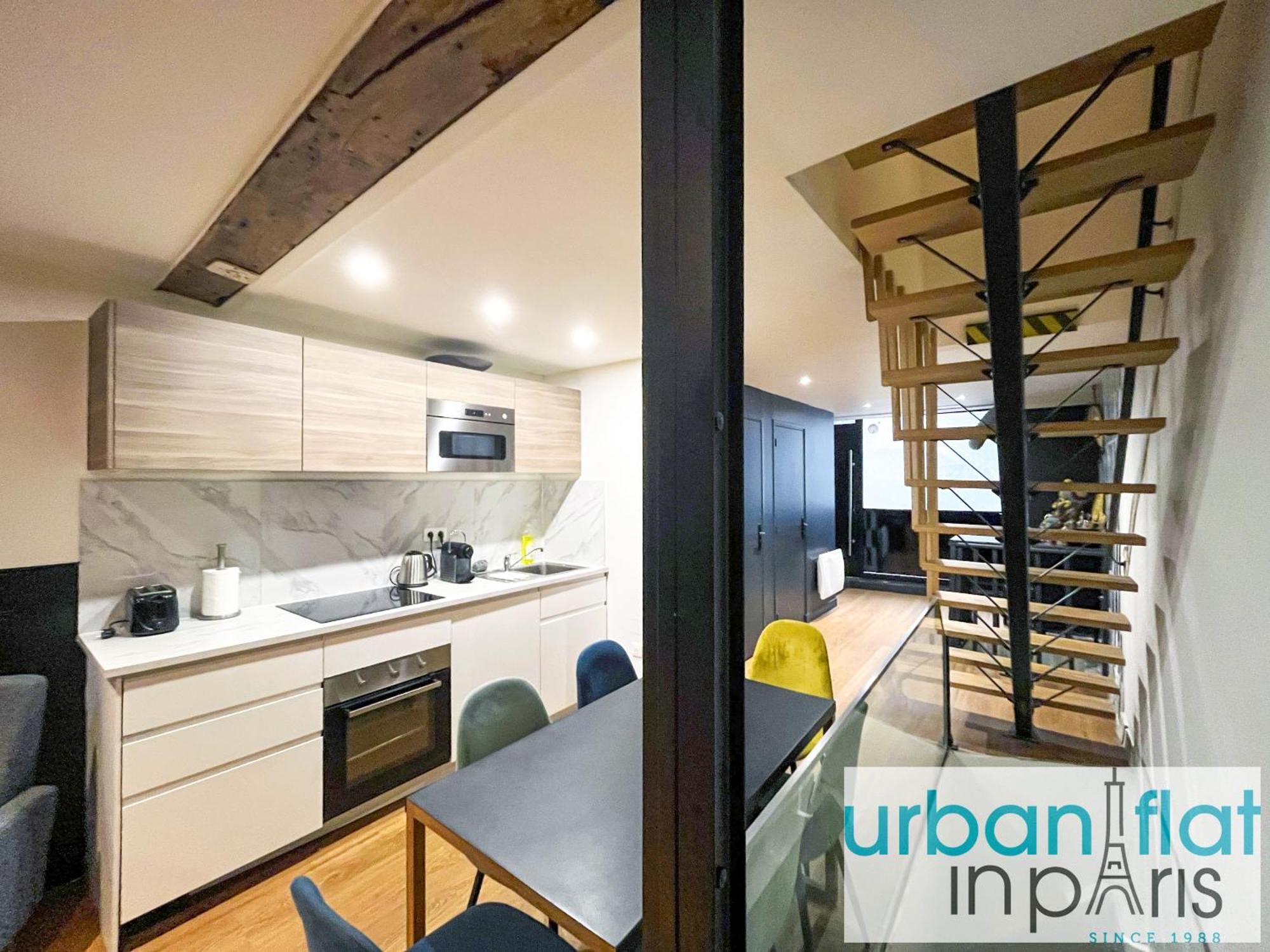 Appartement Urban Flat 31 - Charming Triplex In Paris
