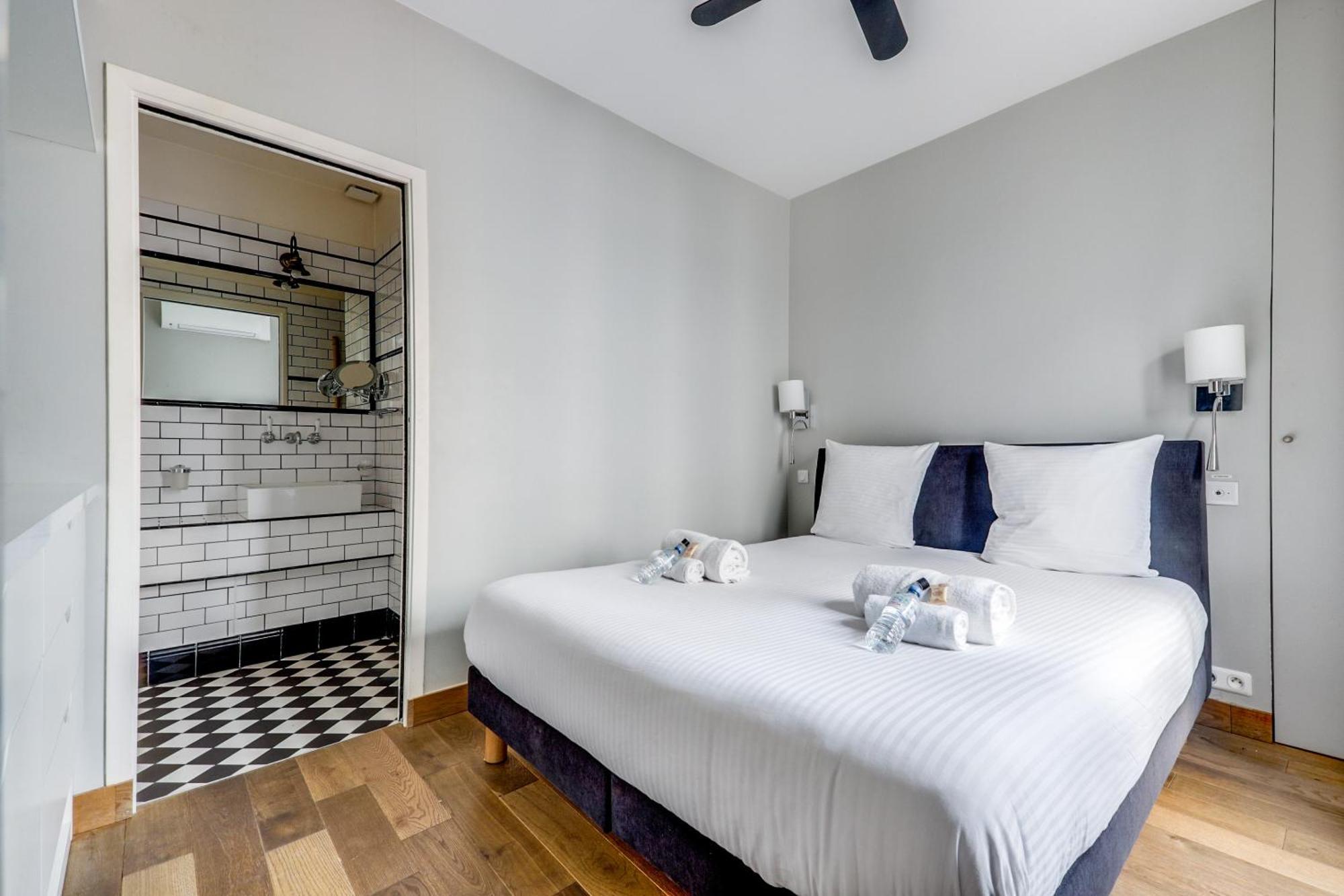 Ac & 10min From Marais & Fully Equipped Apartment *