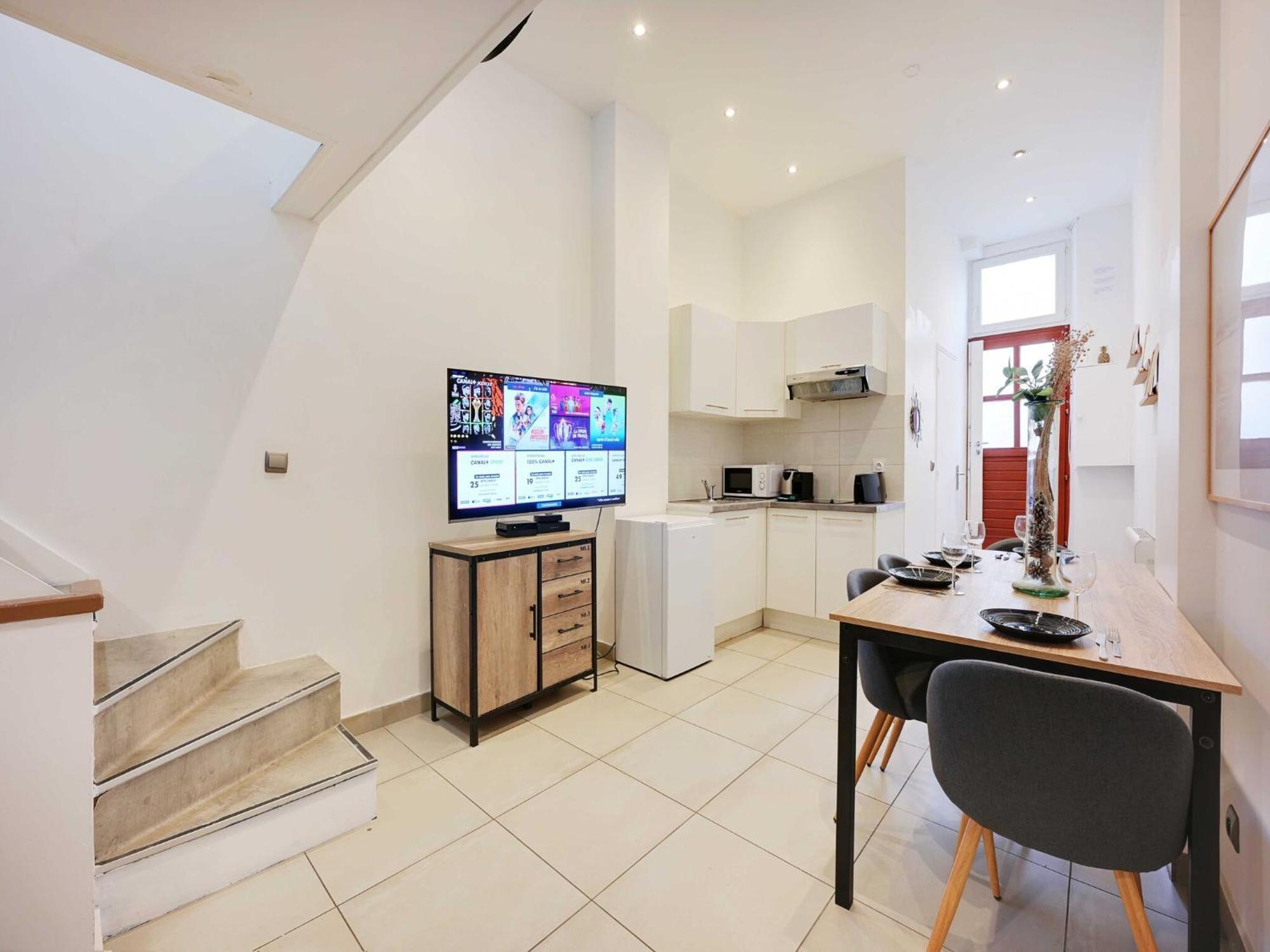Apartment Charming -1br 4p - Gare District *