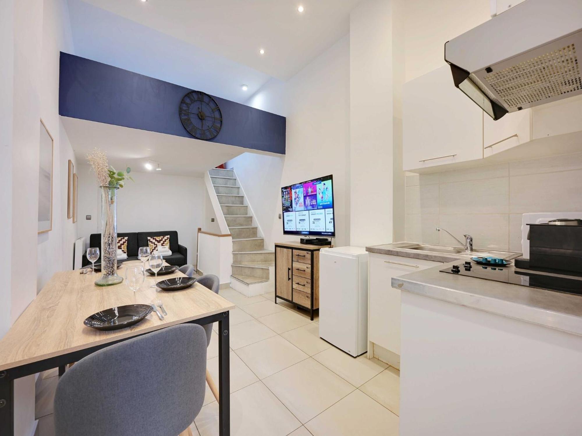 Apartment Charming -1br 4p - Gare District *