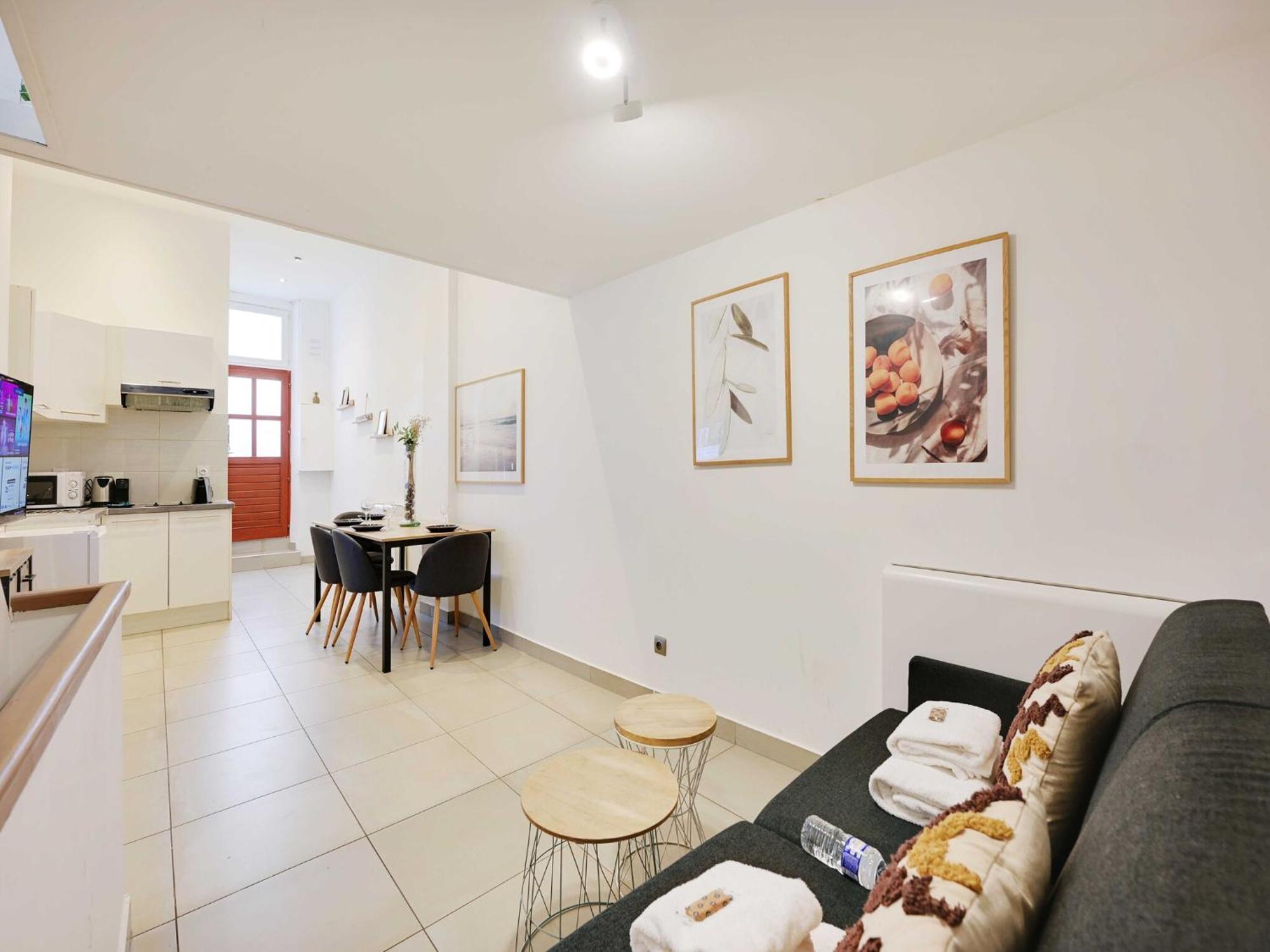 Apartment Charming -1br 4p - Gare District *