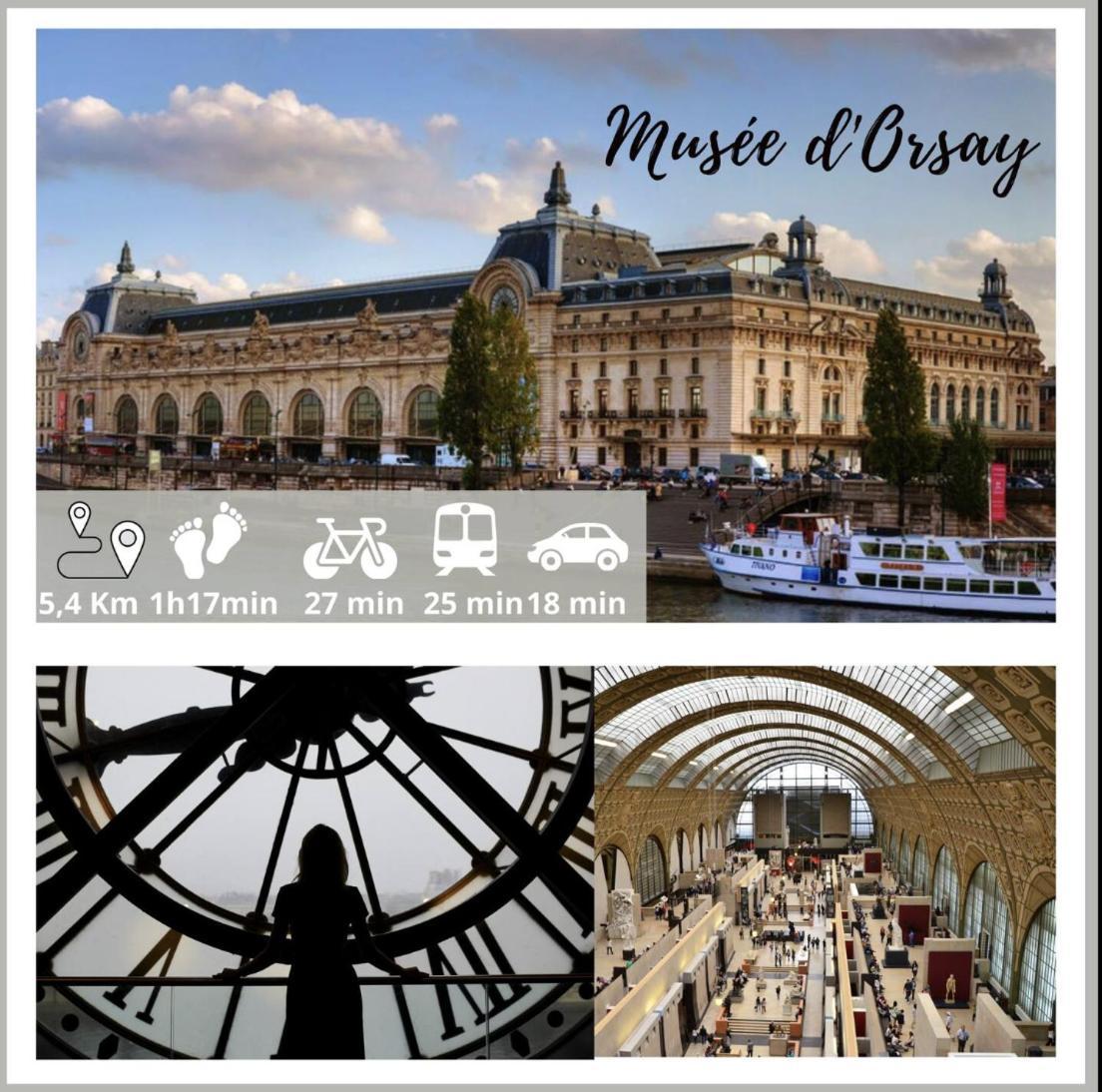 With Amazing View Of With Private Parking Apartment Paris