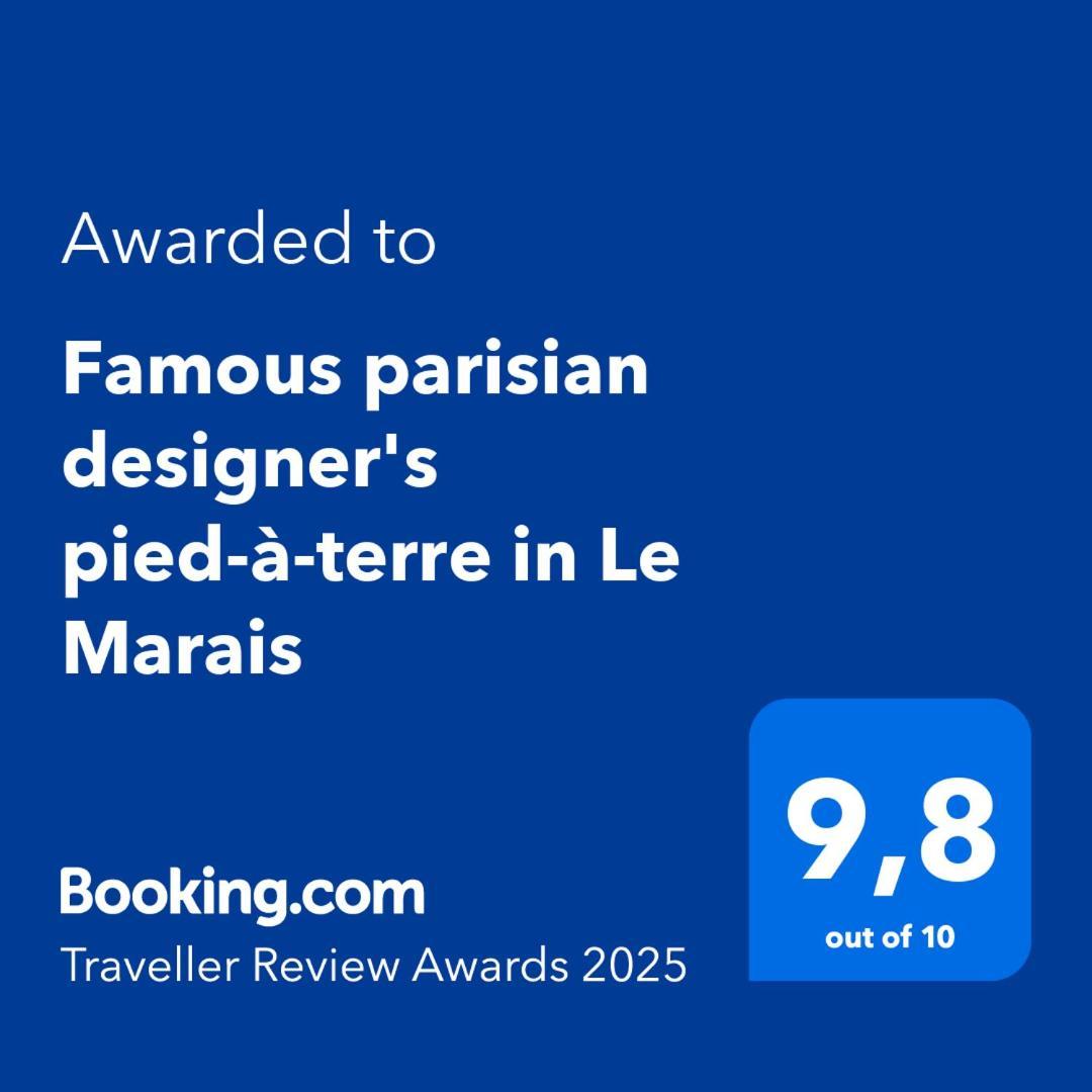 Famous Parisian Designer's Pied-a-terre In Le Marais Apartamento Paris