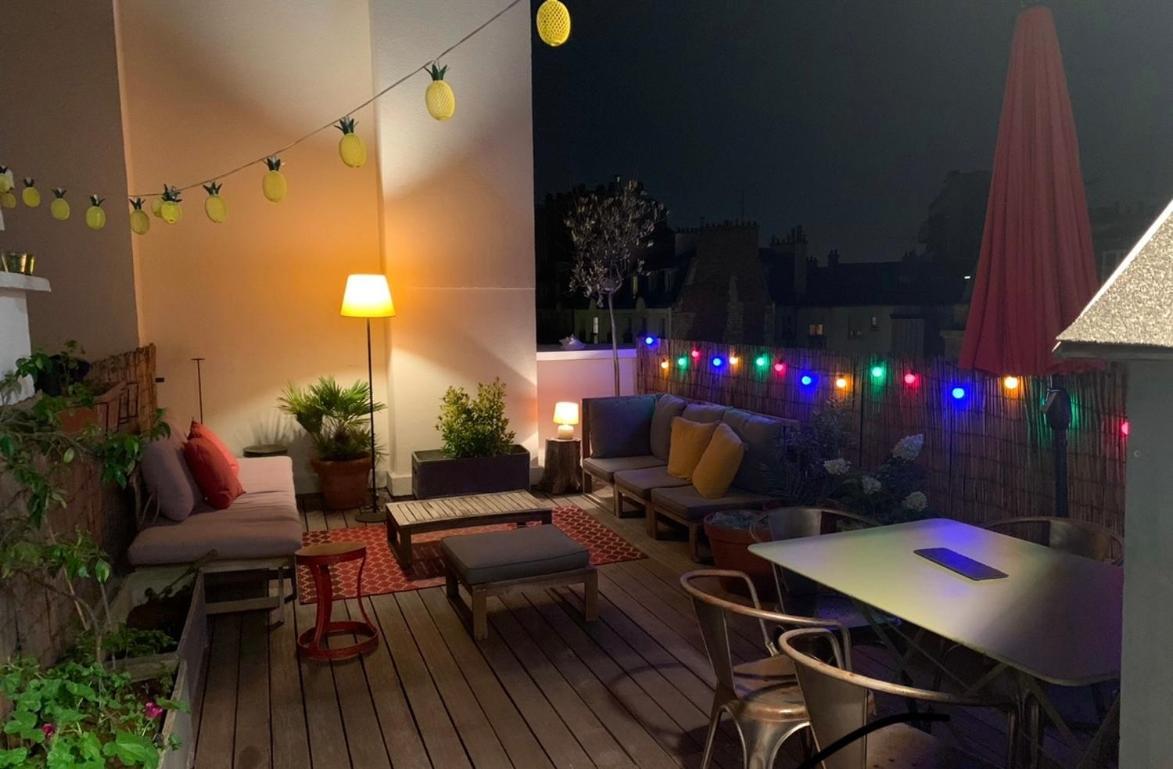 Apartment Avec Terrasse Vue Tour Eiffel ! *
