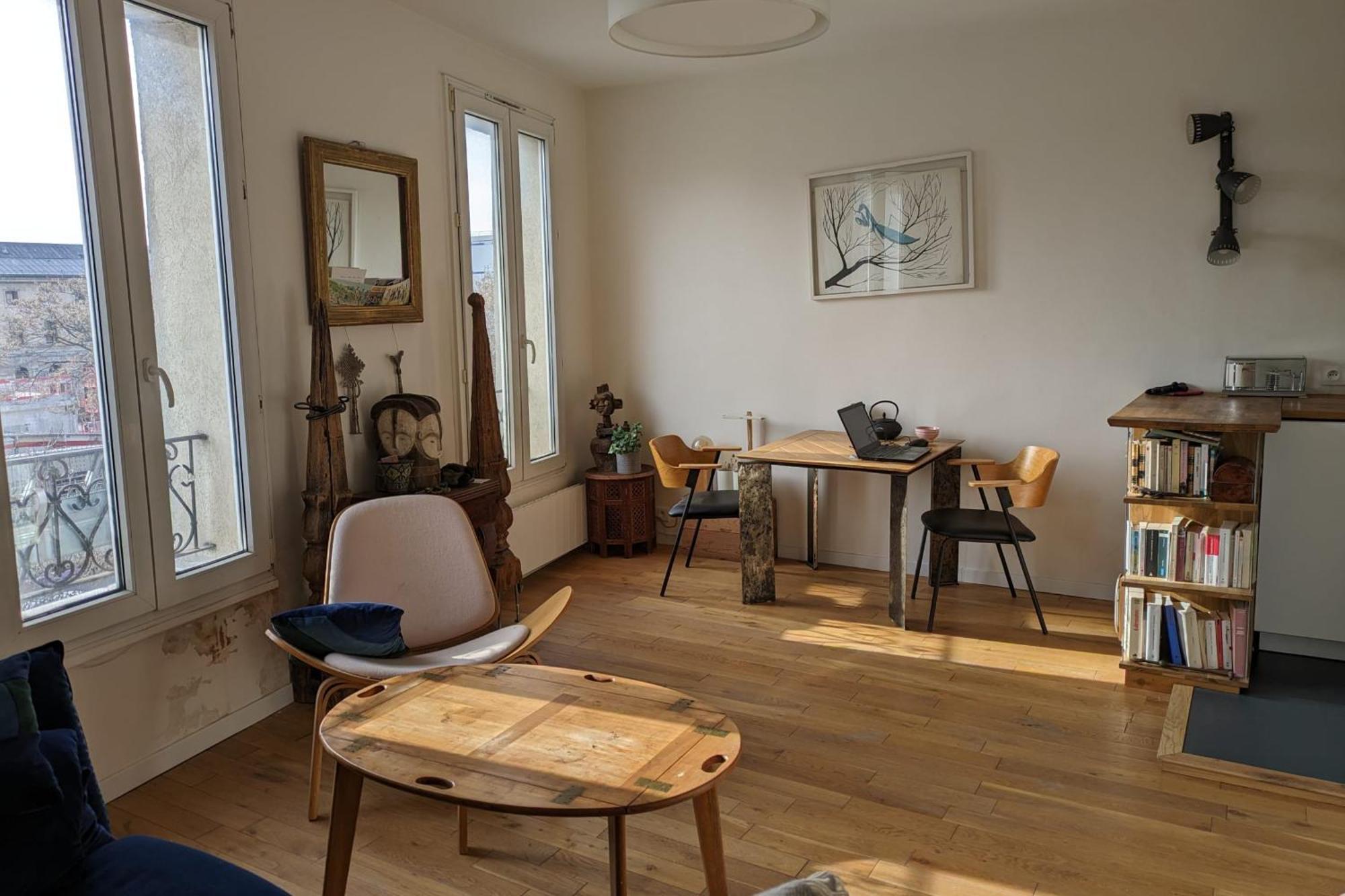 Charming T2 With Wifi In 18eme Apartment *