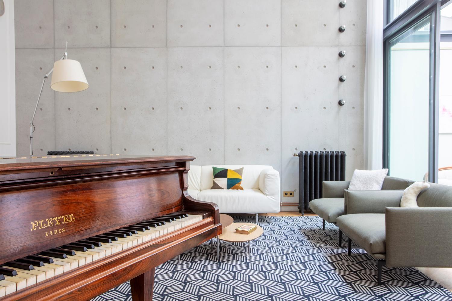 Parisian Loft With Plenty Of Light And Solarium In Bastille Area Paris
