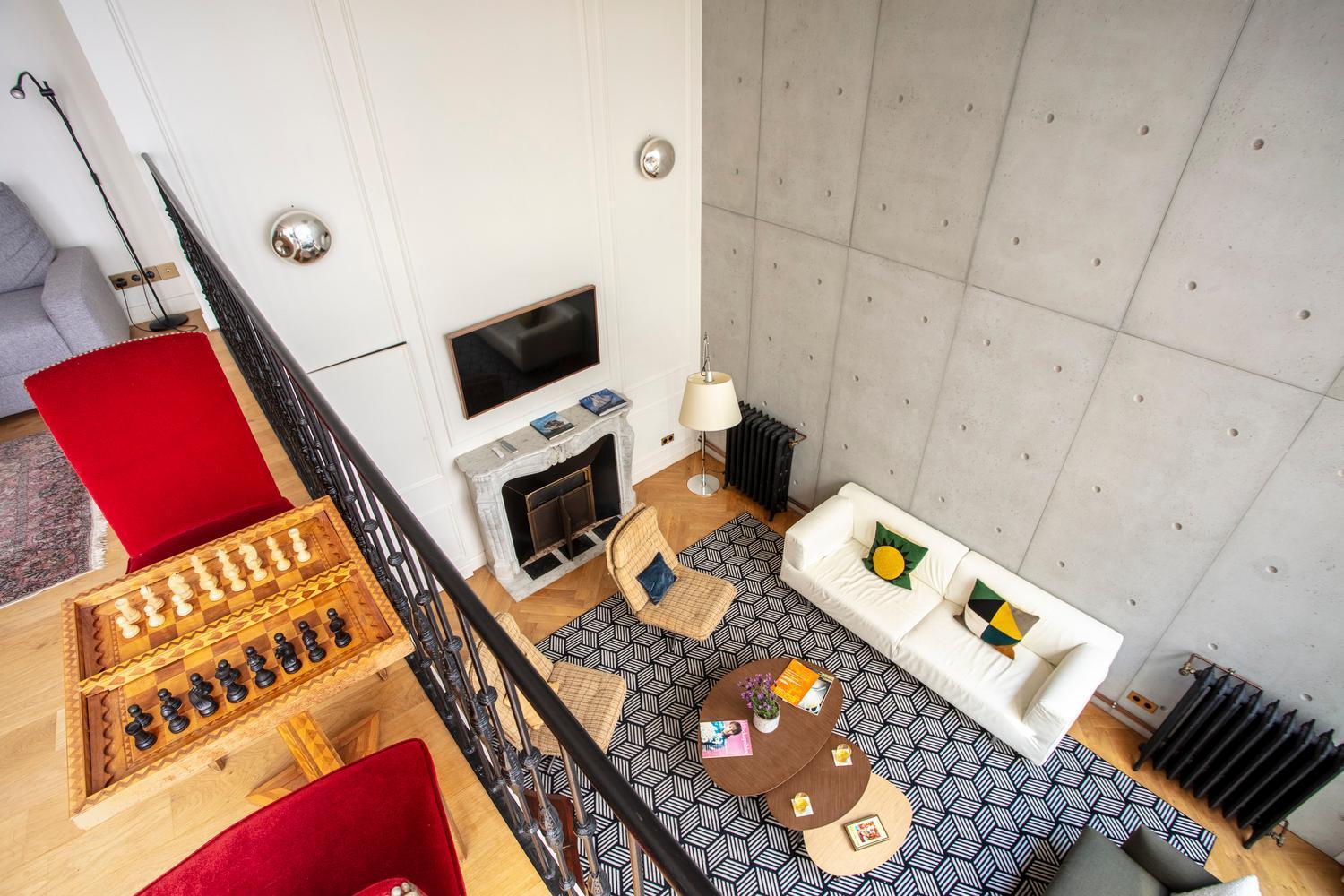 Parisian Loft With Plenty Of Light And Solarium In Bastille Area Paris