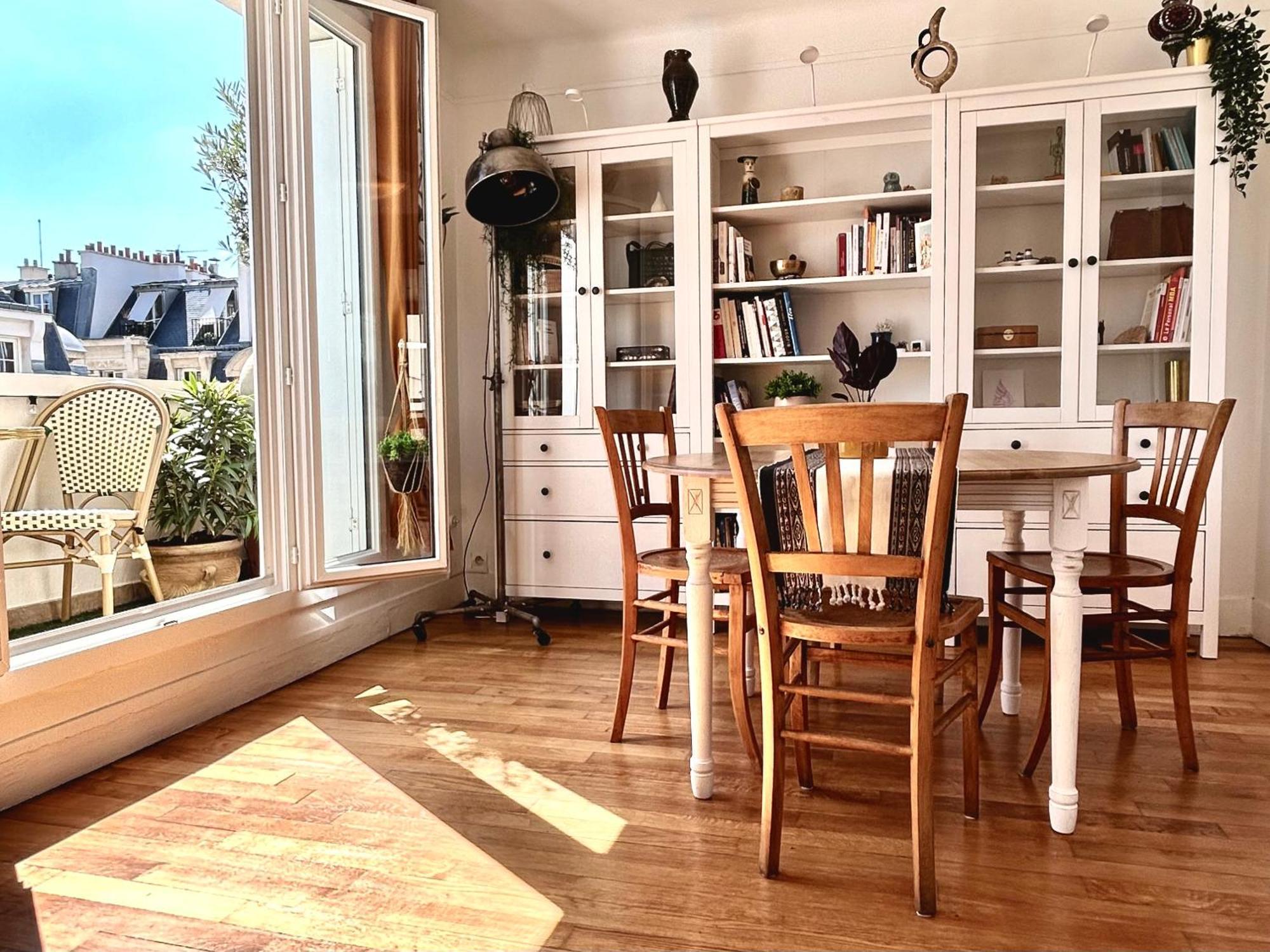 Charming Parisian Flat Near Eiffel Tower - 3 And Balcony Apartment