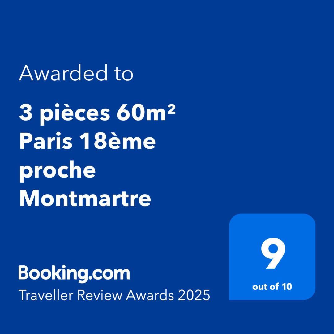 3 Pieces 60m² 18eme Proche Montmartre Apartamento