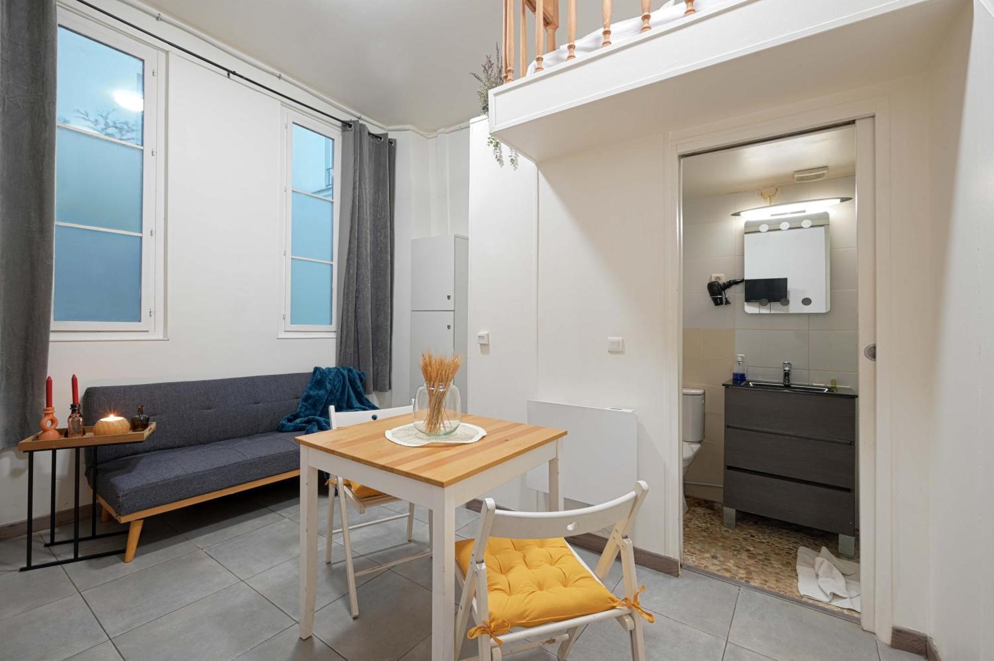 Studio Cosy Pour Trois Au Coeur Du Marais Paris