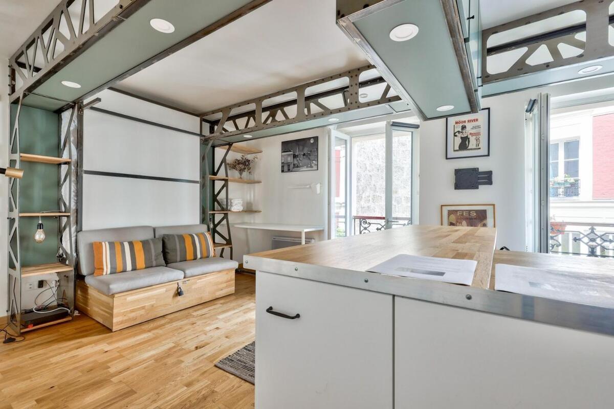 Appartement Lovely 5 Mn Walk To Laumiere Metro Station